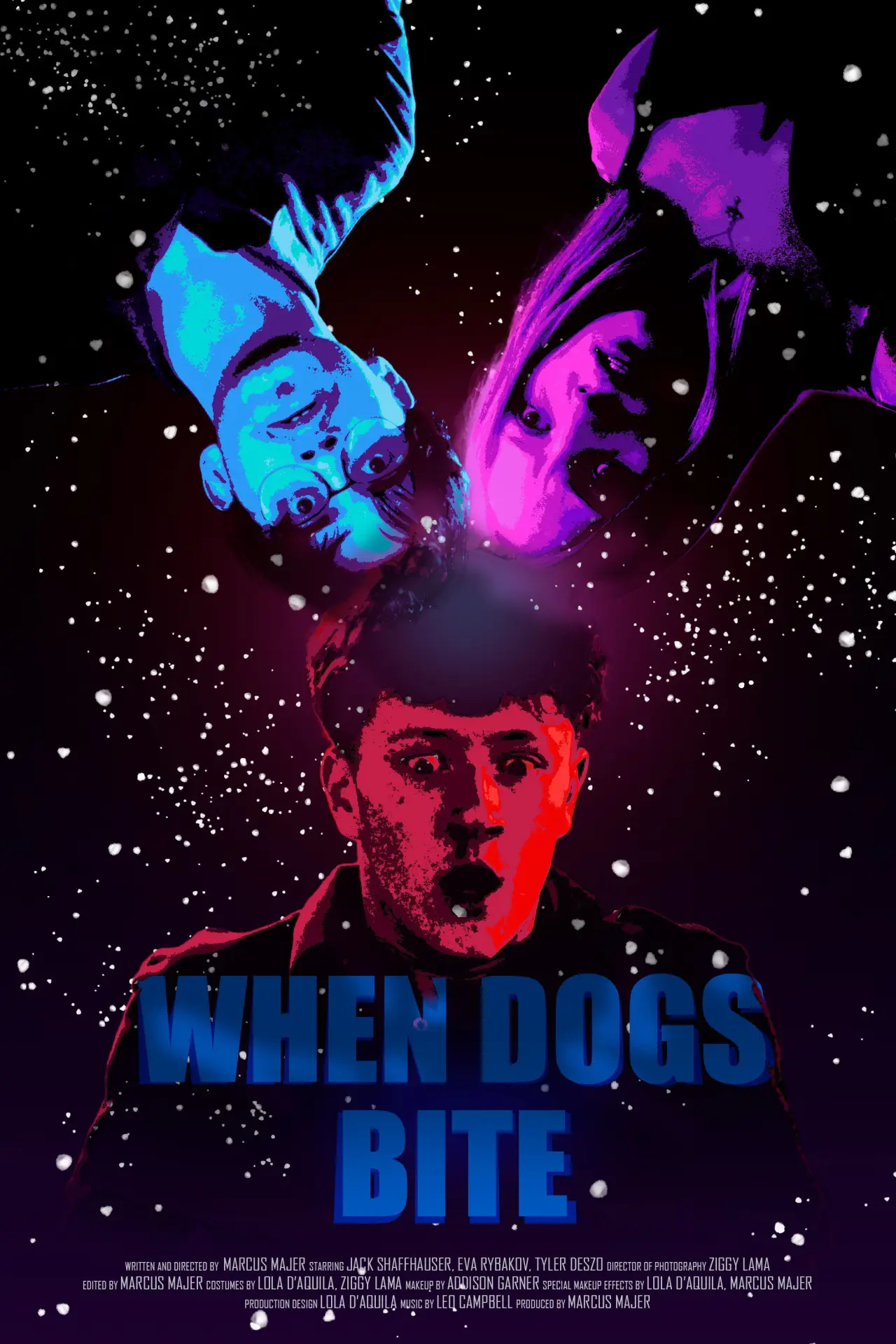 Movie poster "When Dogs Bite"