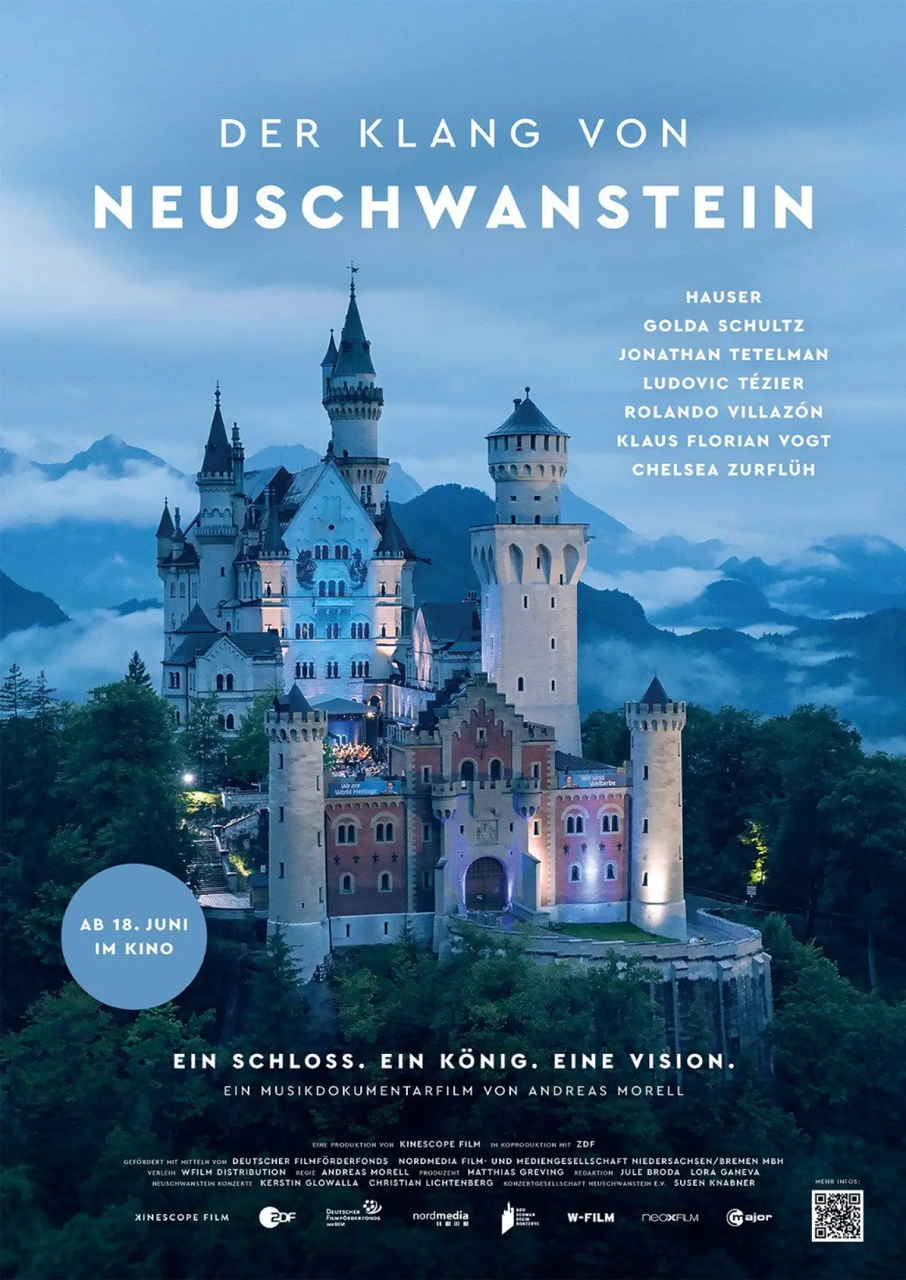 Movie poster "Der Klang von Neuschwanstein"