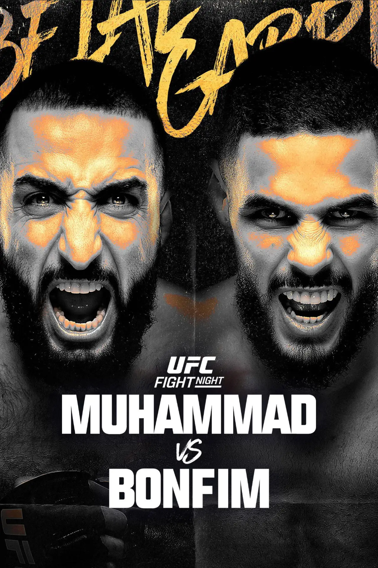 Movie poster "UFC Fight Night 278: Muhammad vs. Bonfim"
