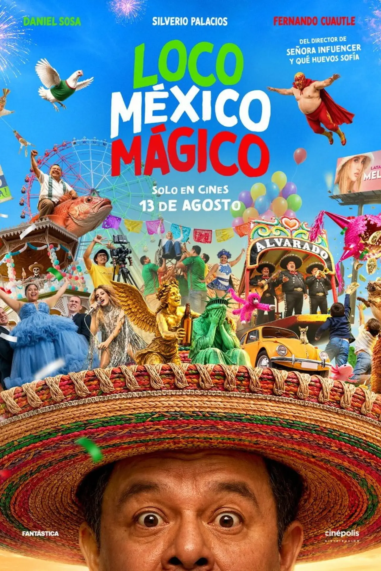 Movie poster "Loco México Mágico"