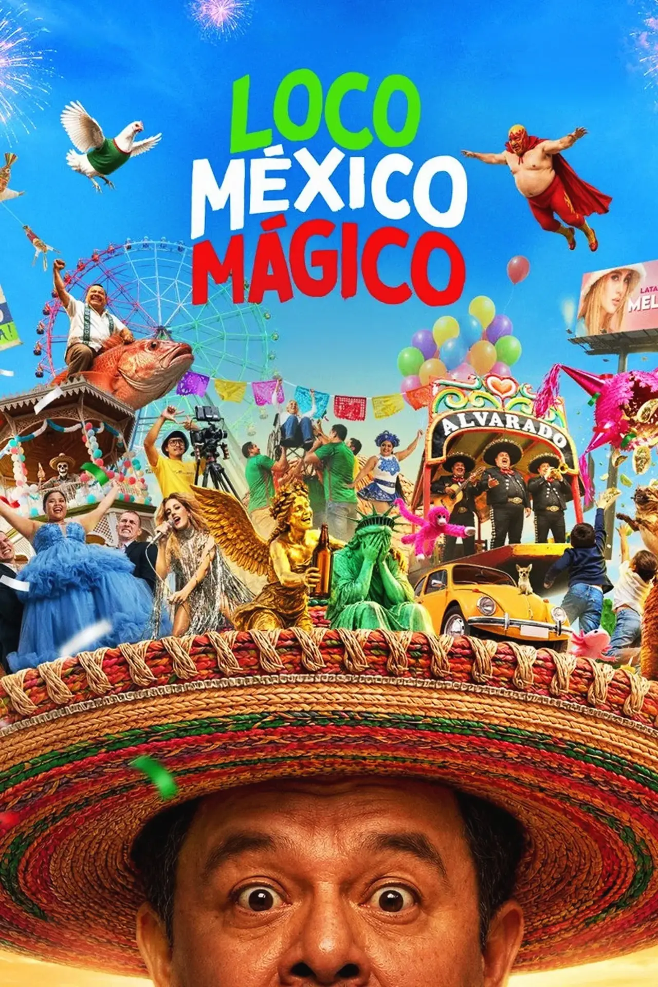 Movie poster "Loco México Mágico"