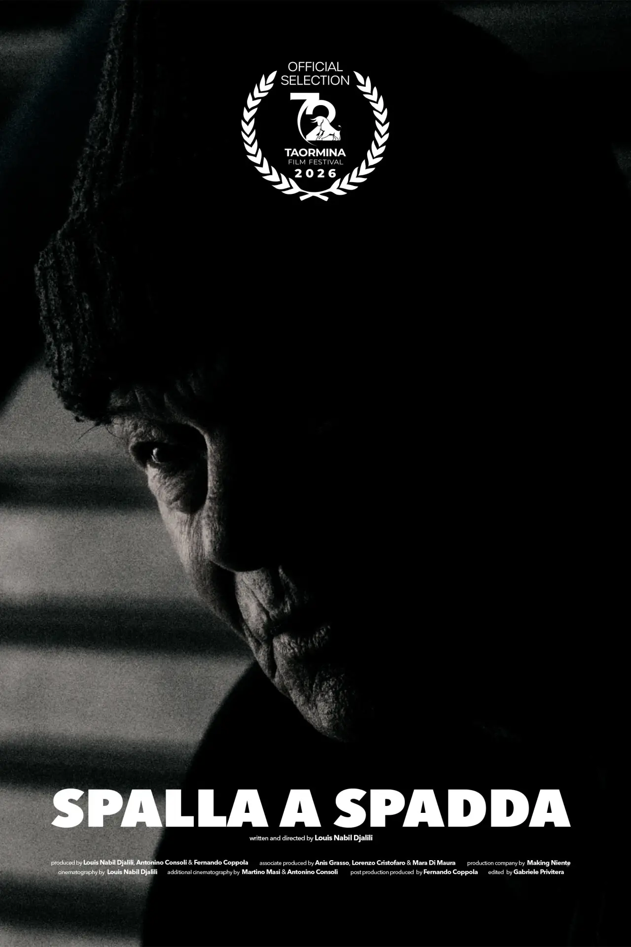 Movie poster "Should to Shoulder"