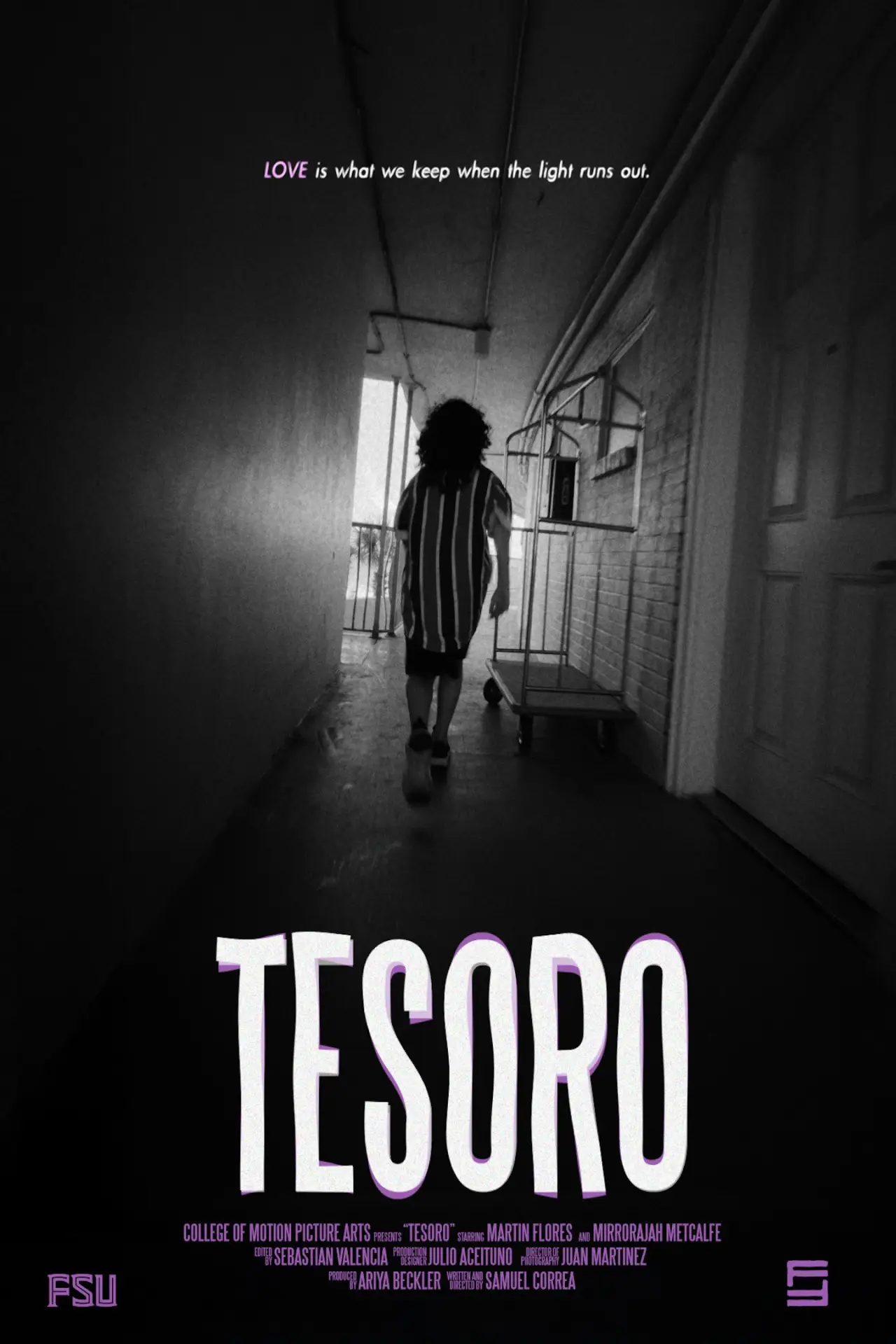 Movie poster "TESORO"