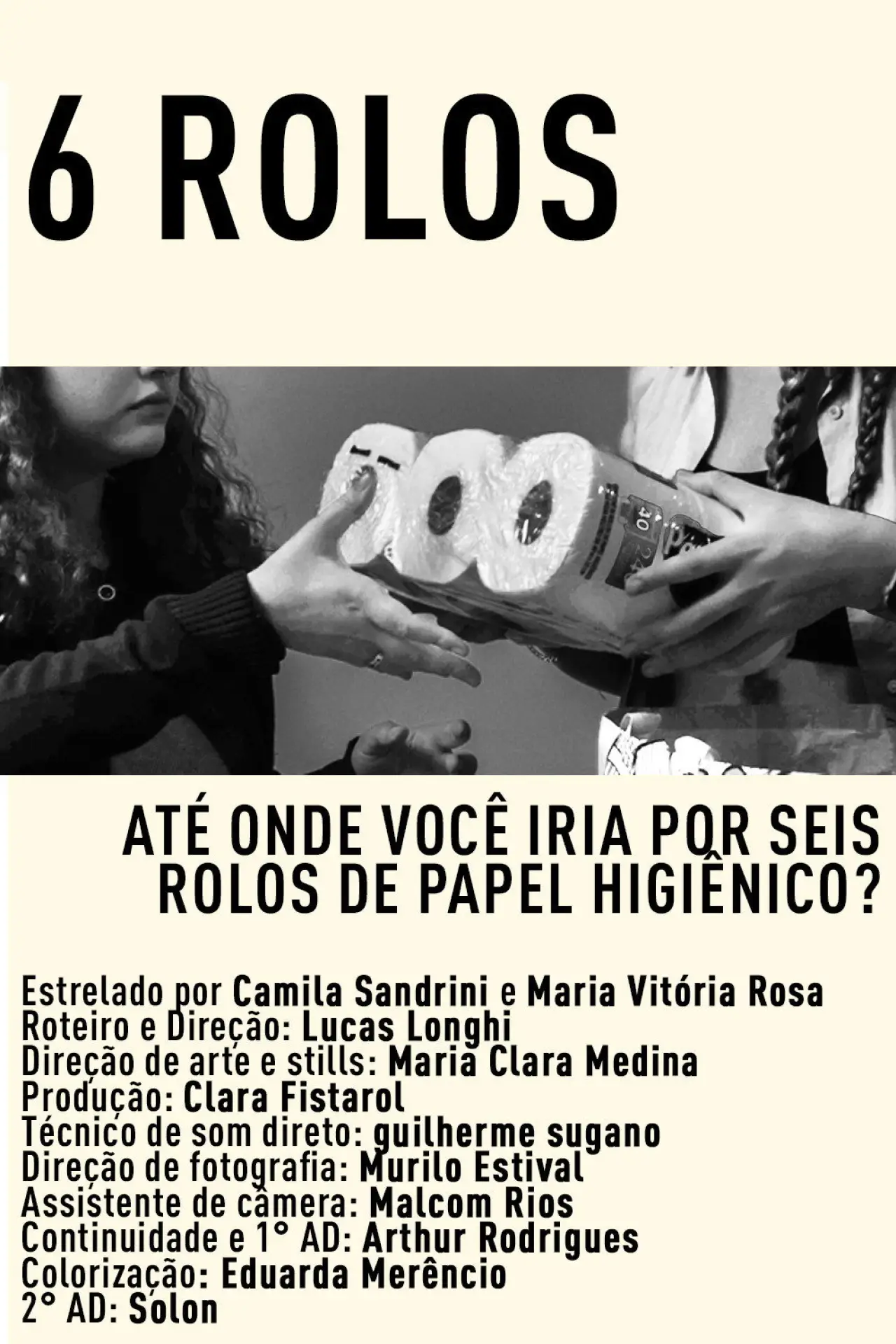 Movie poster "6 Rolos"