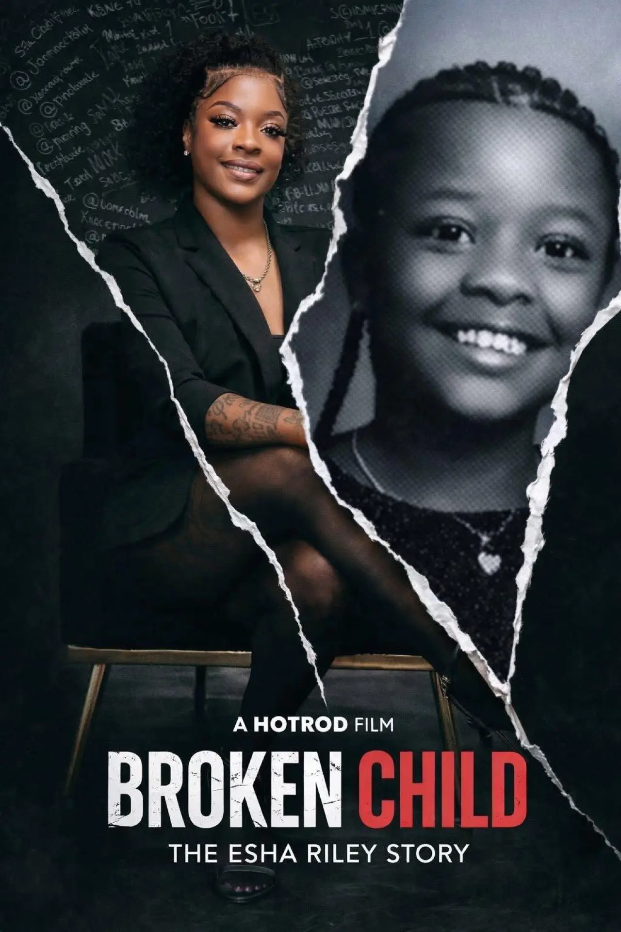 Movie poster "A Broken Child the Esha Riley Story"