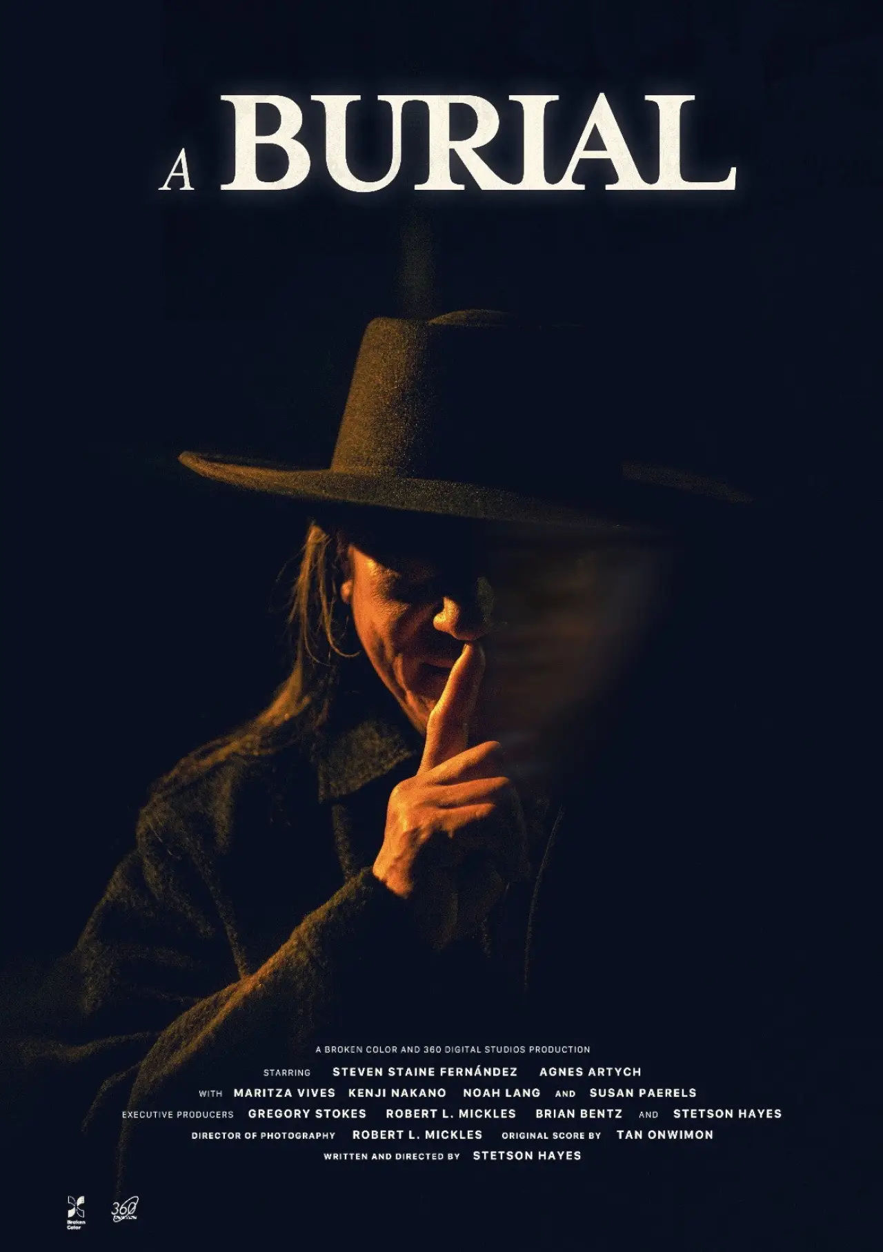 Movie poster "A Burial"