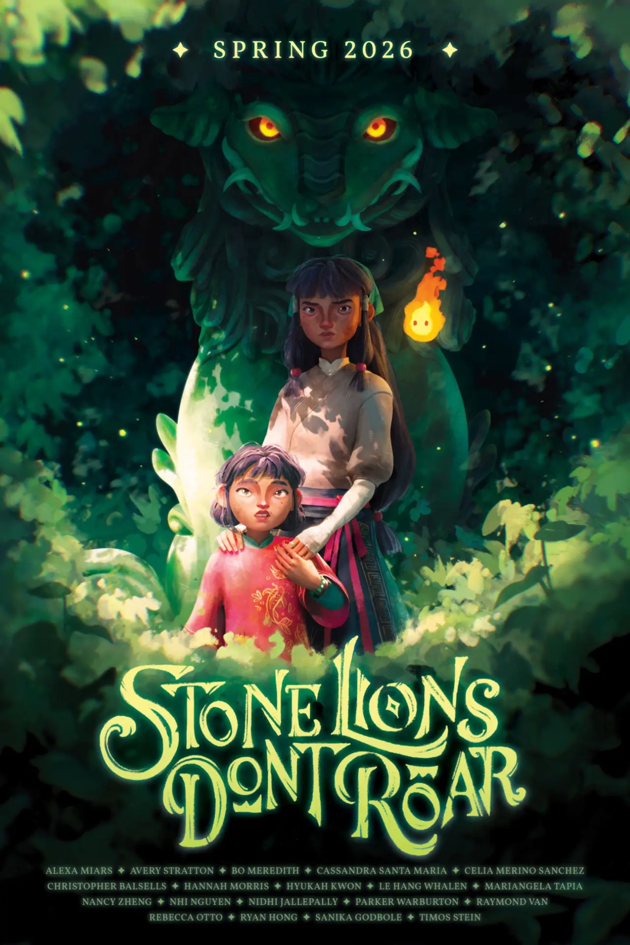 Movie poster "Stone Lions Don