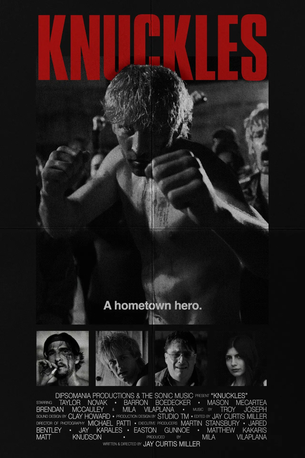 Movie poster "Knuckles"
