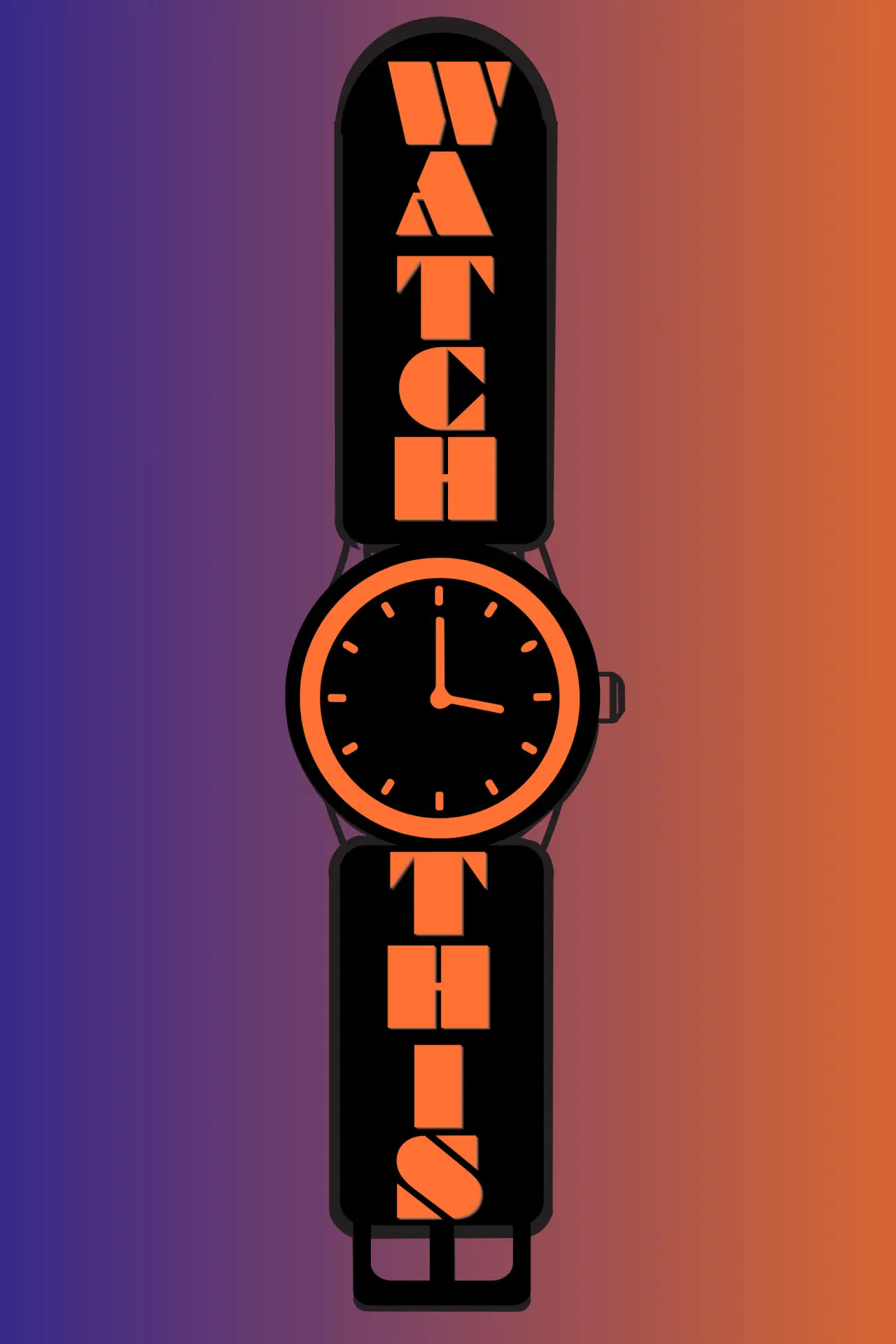 Movie poster "WATCH THIS!"
