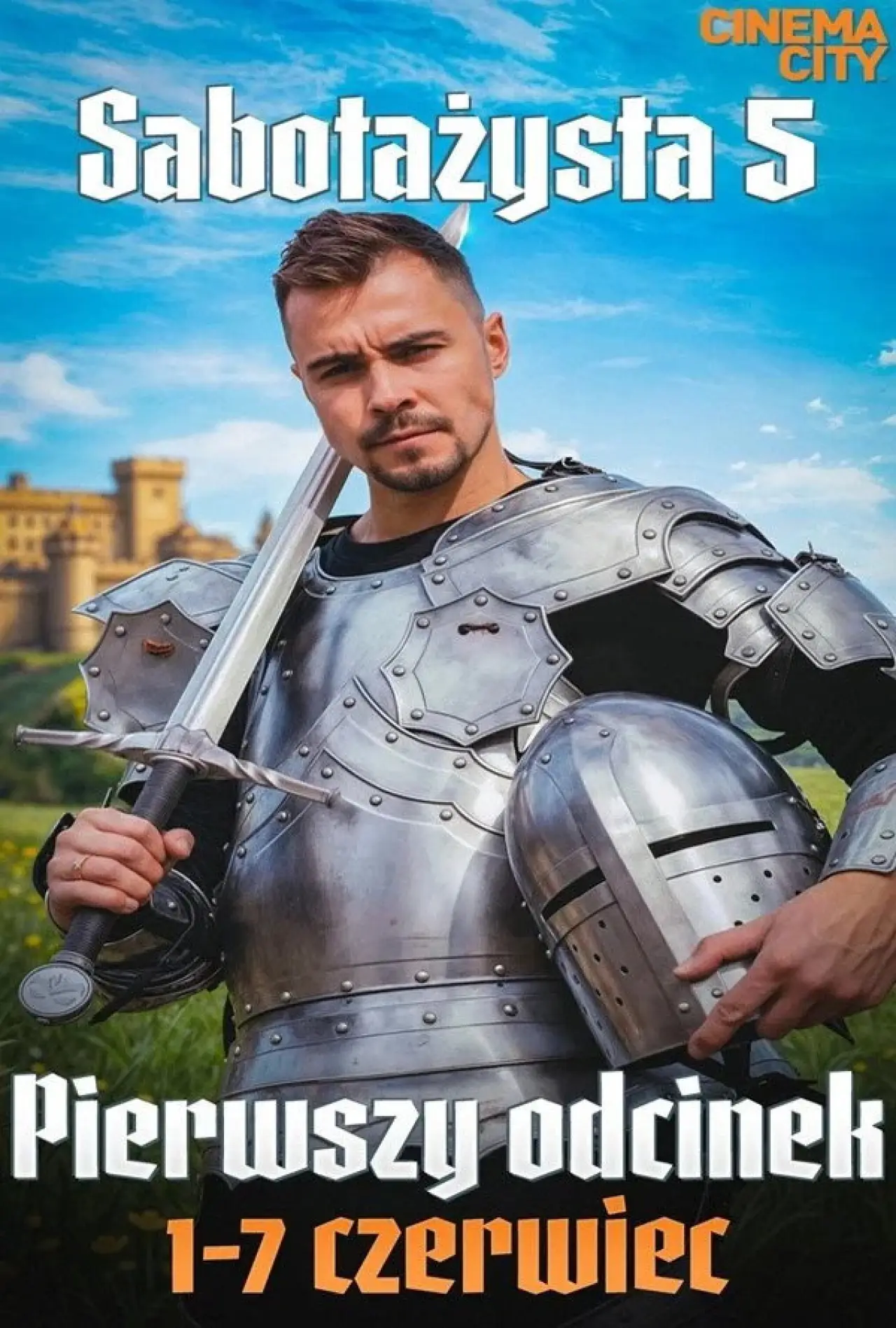 Movie poster "Sabotażysta 5"