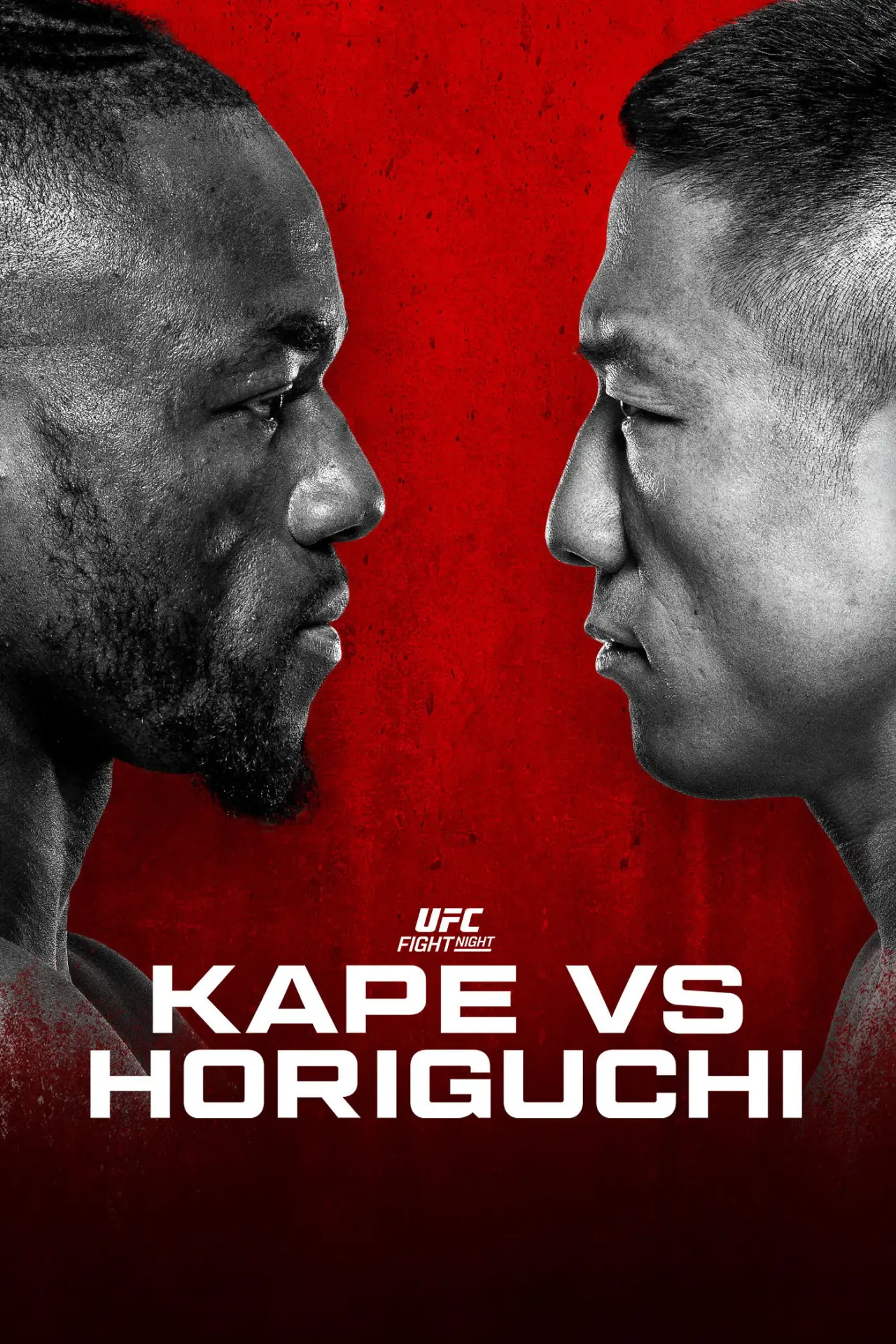 Movie poster "UFC Fight Night 279: Kape vs. Horiguchi"