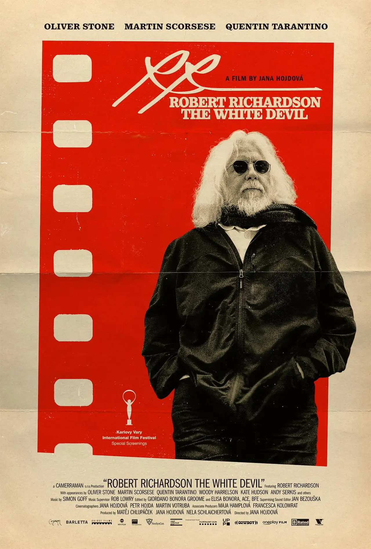 Movie poster "Robert Richardson: The White Devil"