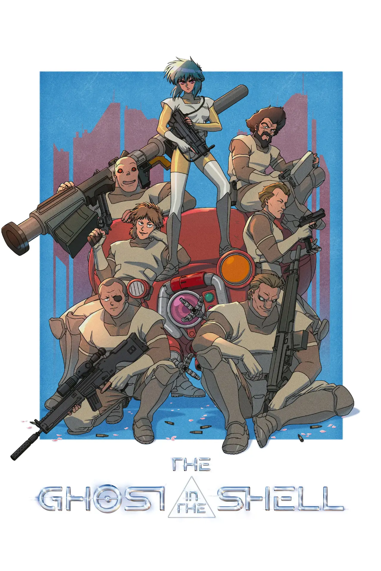 Movie poster "The Ghost in the Shell"