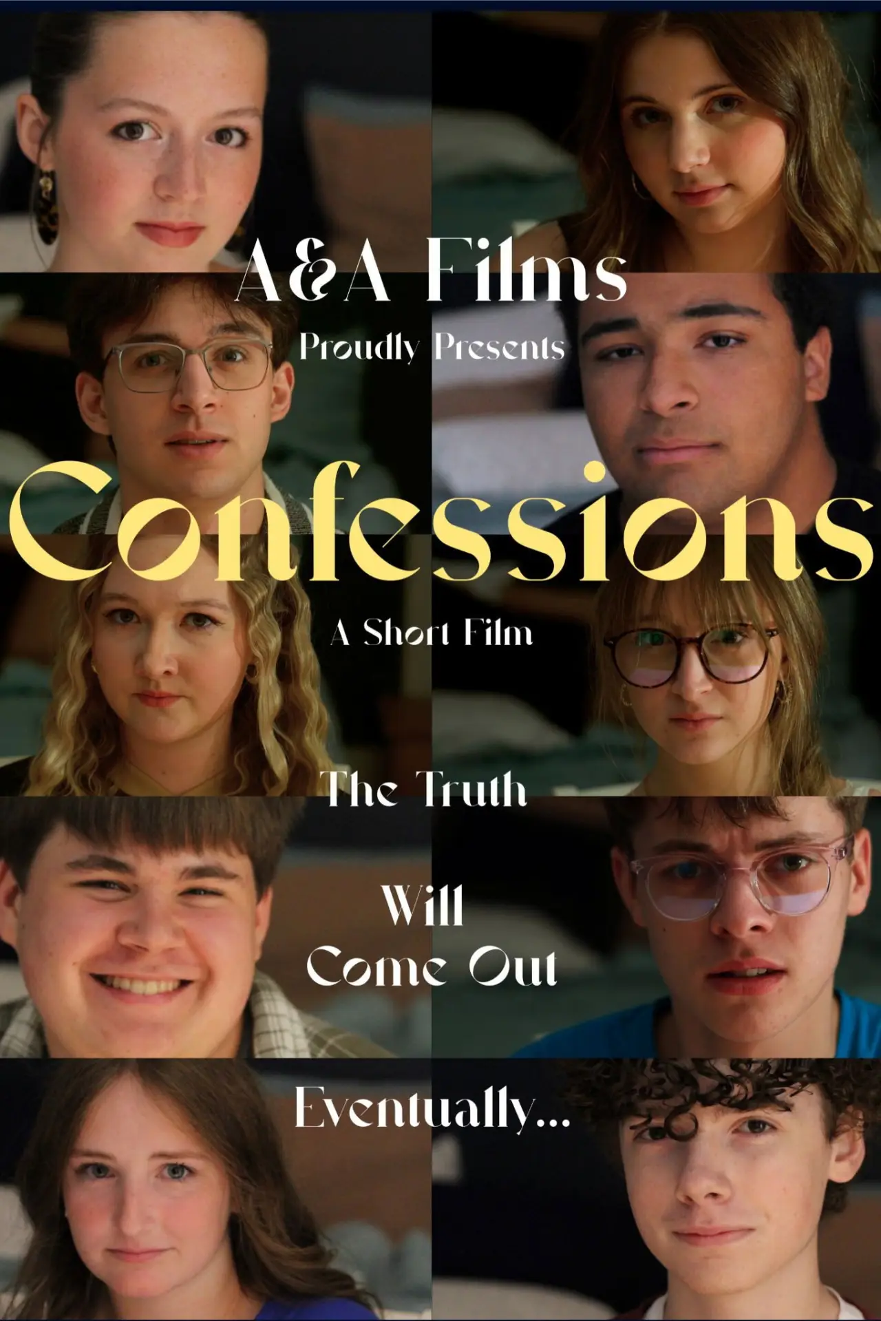 Movie poster "Confessions"