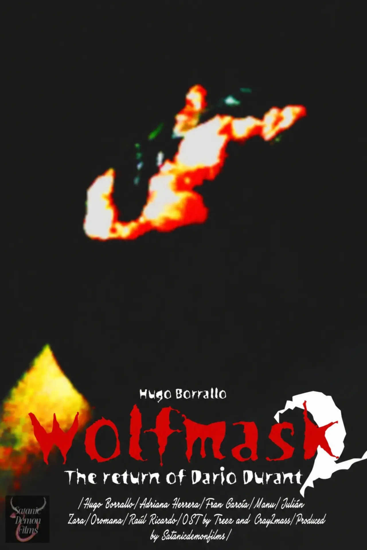 Movie poster "Wolfmask 2: The return of Dario Durant"