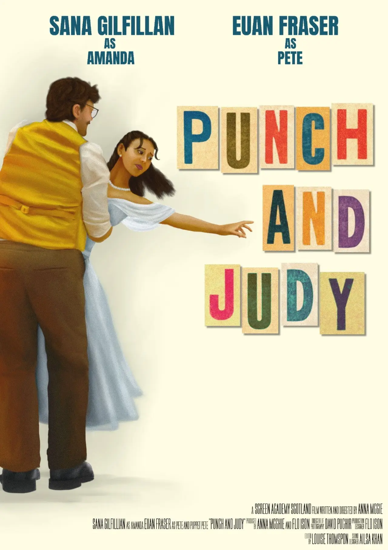 Movie poster "Punch and Judy"