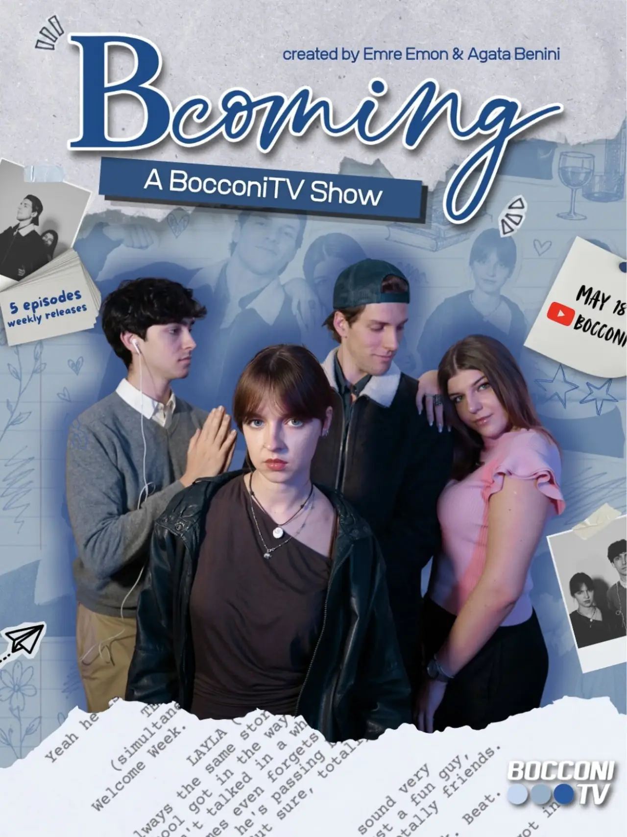 Movie poster "Bcoming"