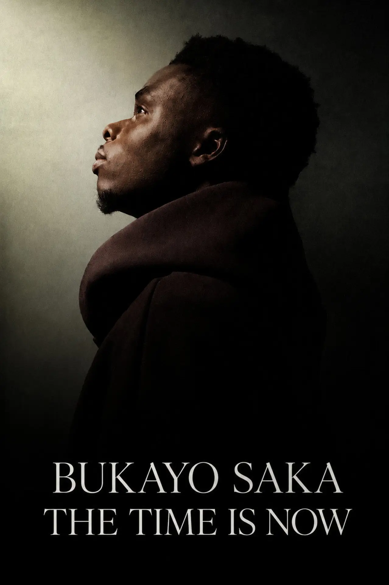 Movie poster "Bukayo Saka: The Time Is Now"