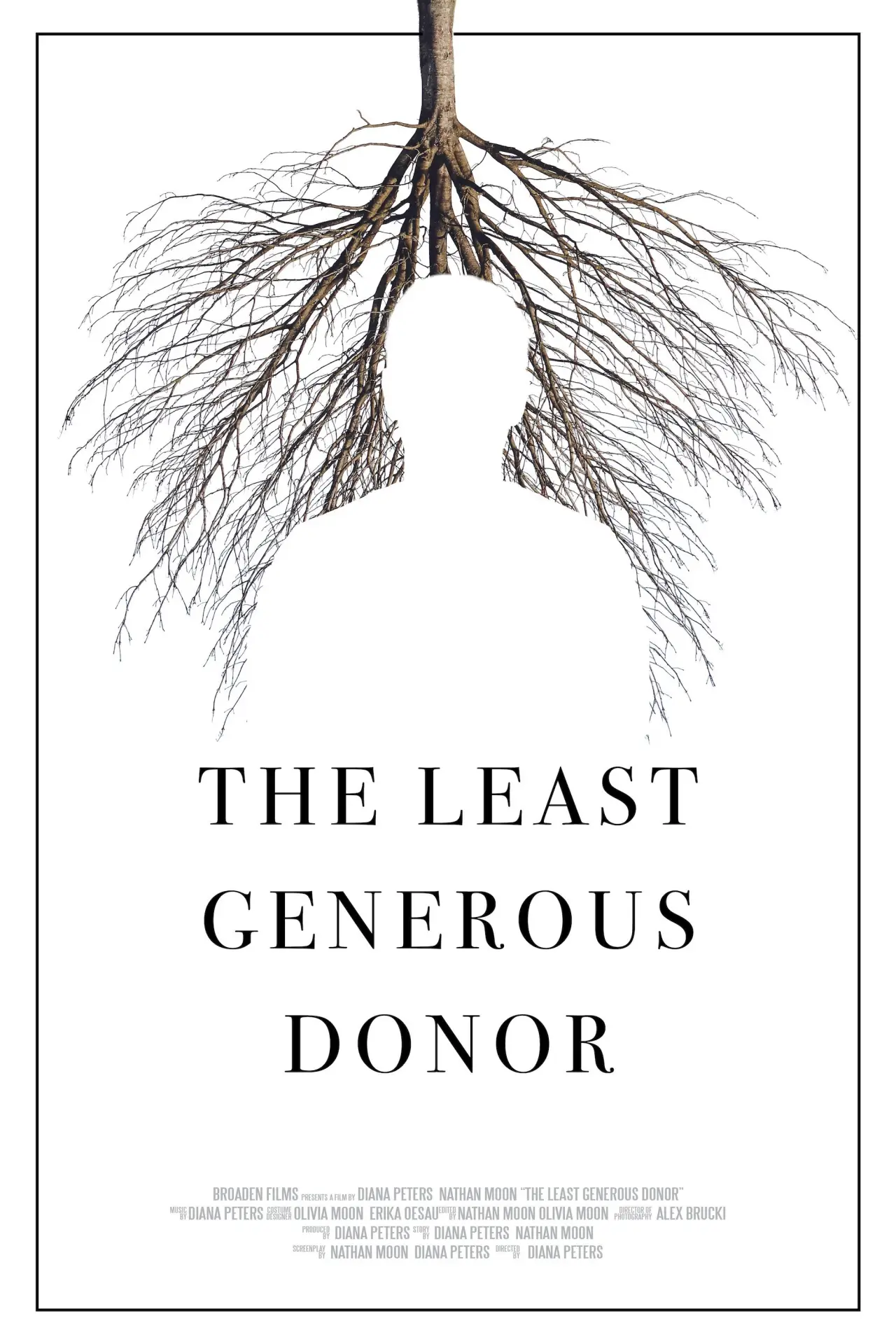 Movie poster "The Least Generous Donor"