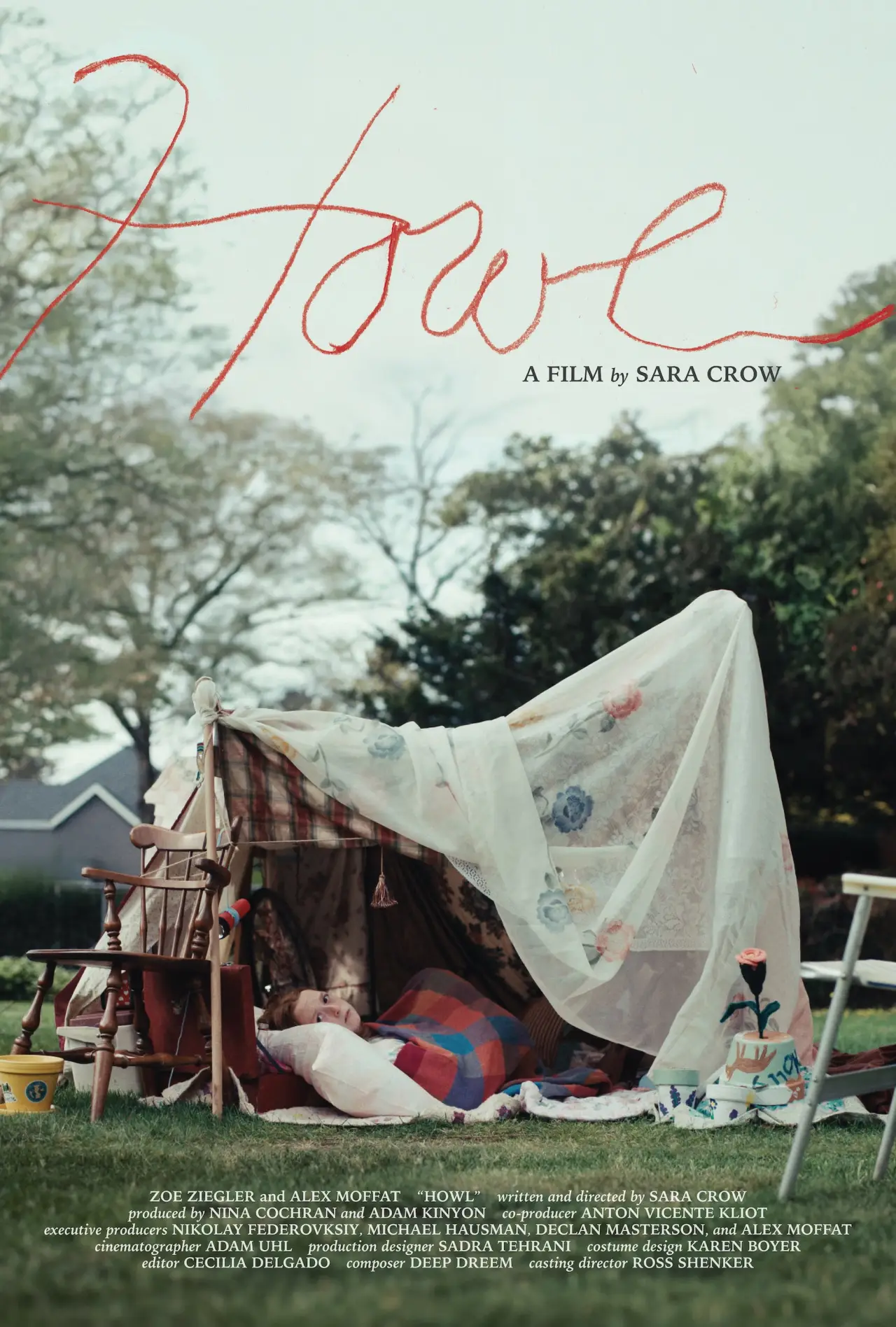 Movie poster "Howl"