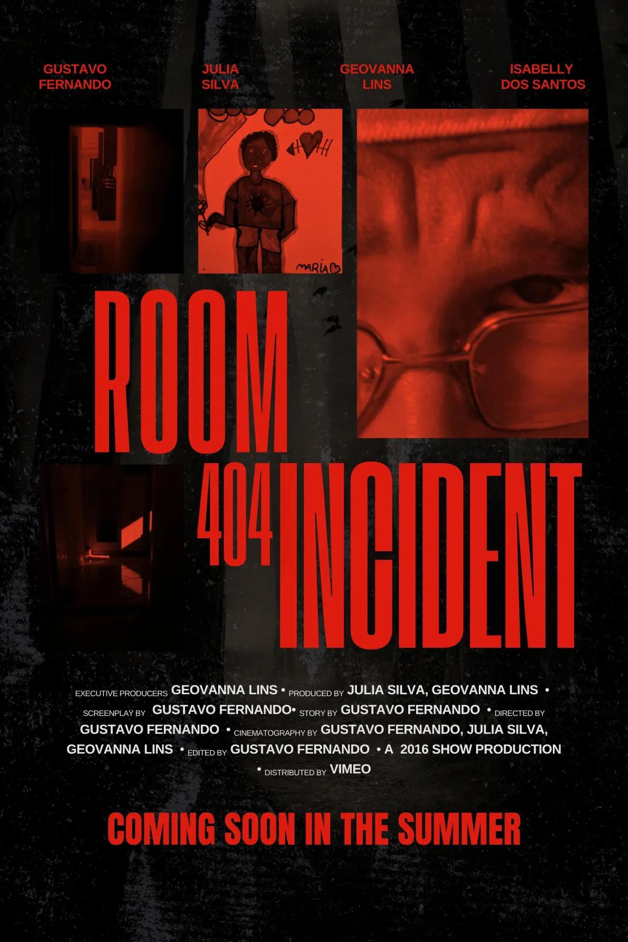 Movie poster "Room 404 Incident"