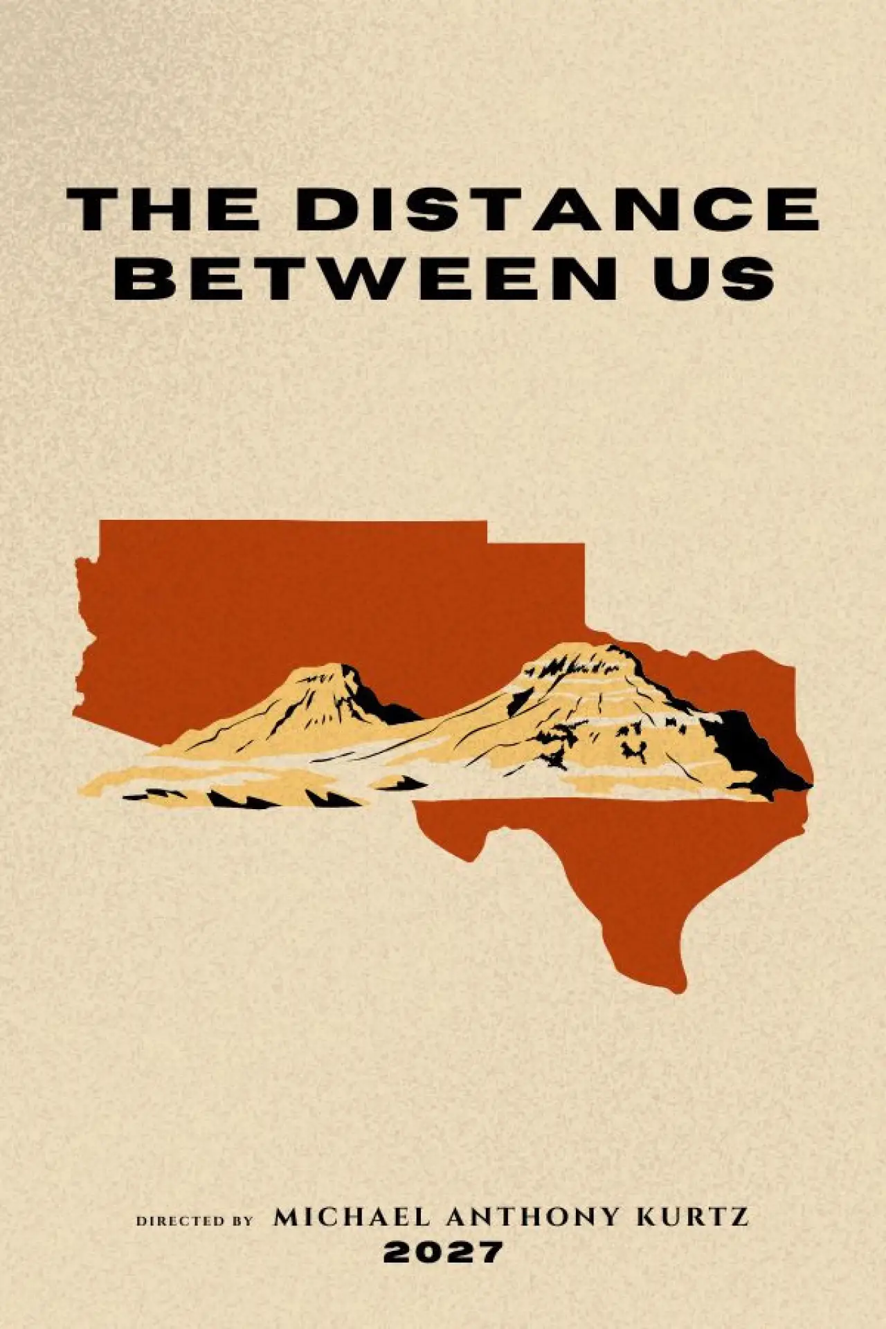 Movie poster "The Distance Between Us"