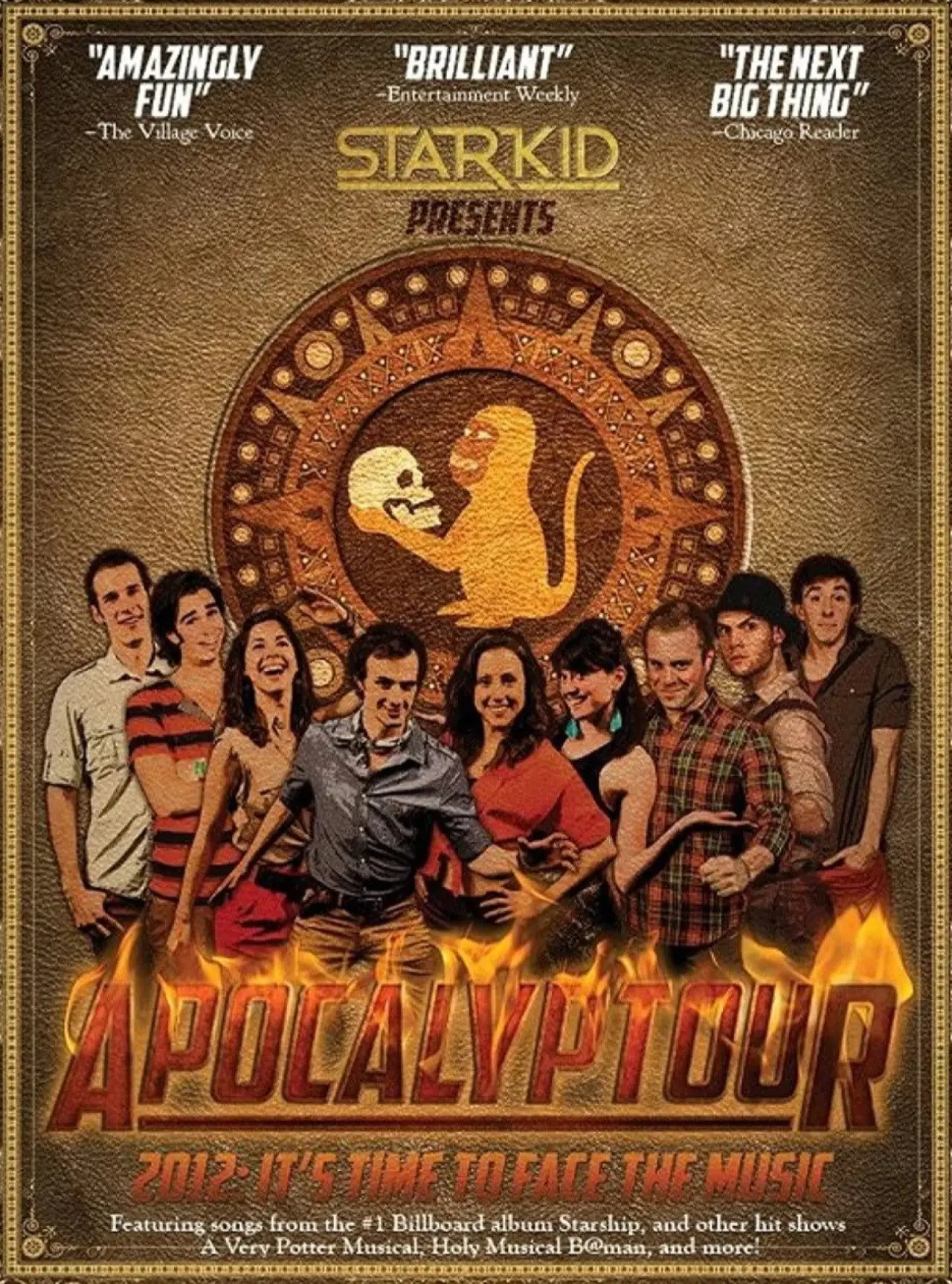 Movie poster "Starkid: Apocalyptour"