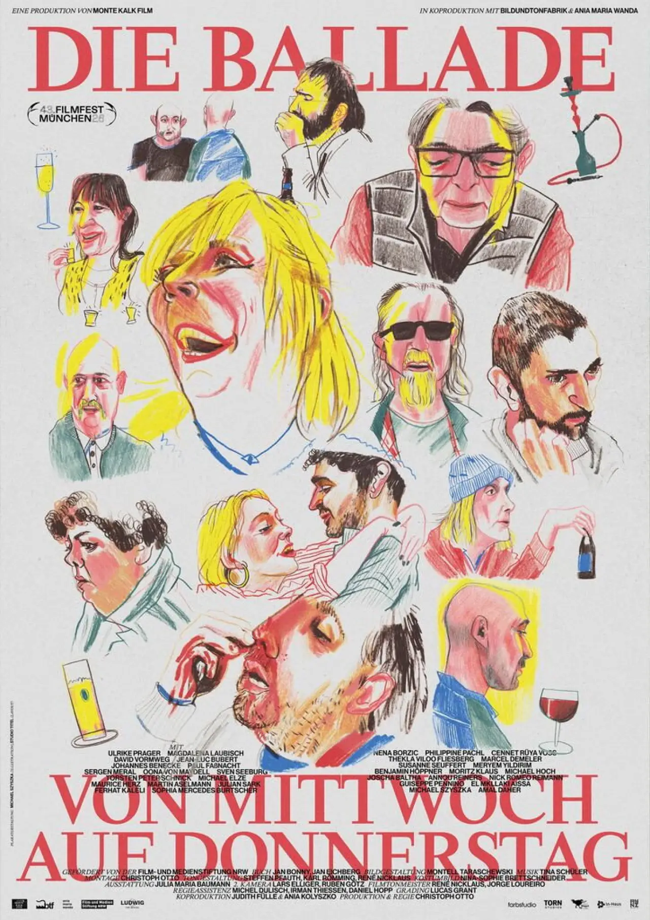 Movie poster "The Ballad from Wednesday to Thursday"