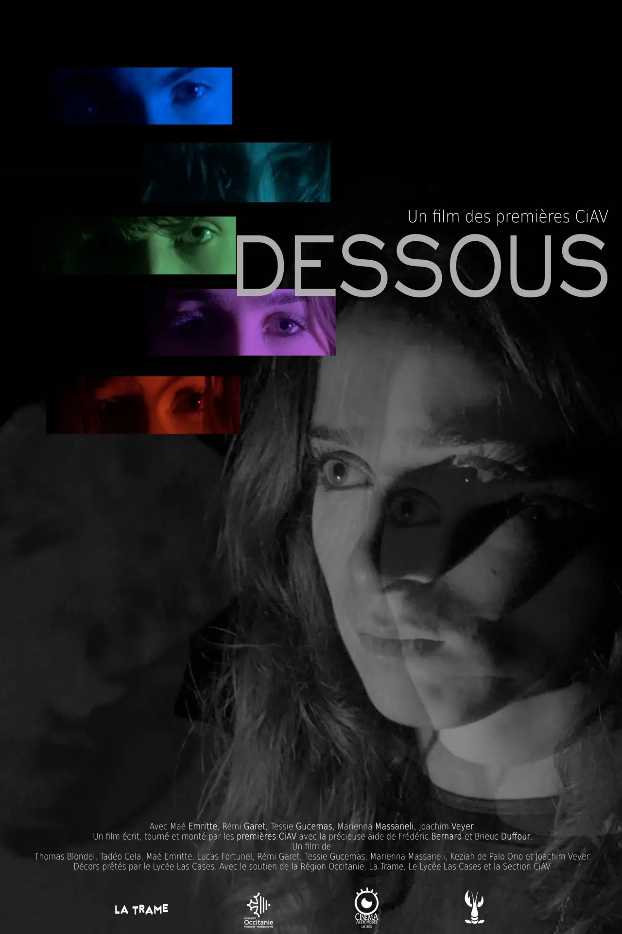 Movie poster "Dessous"