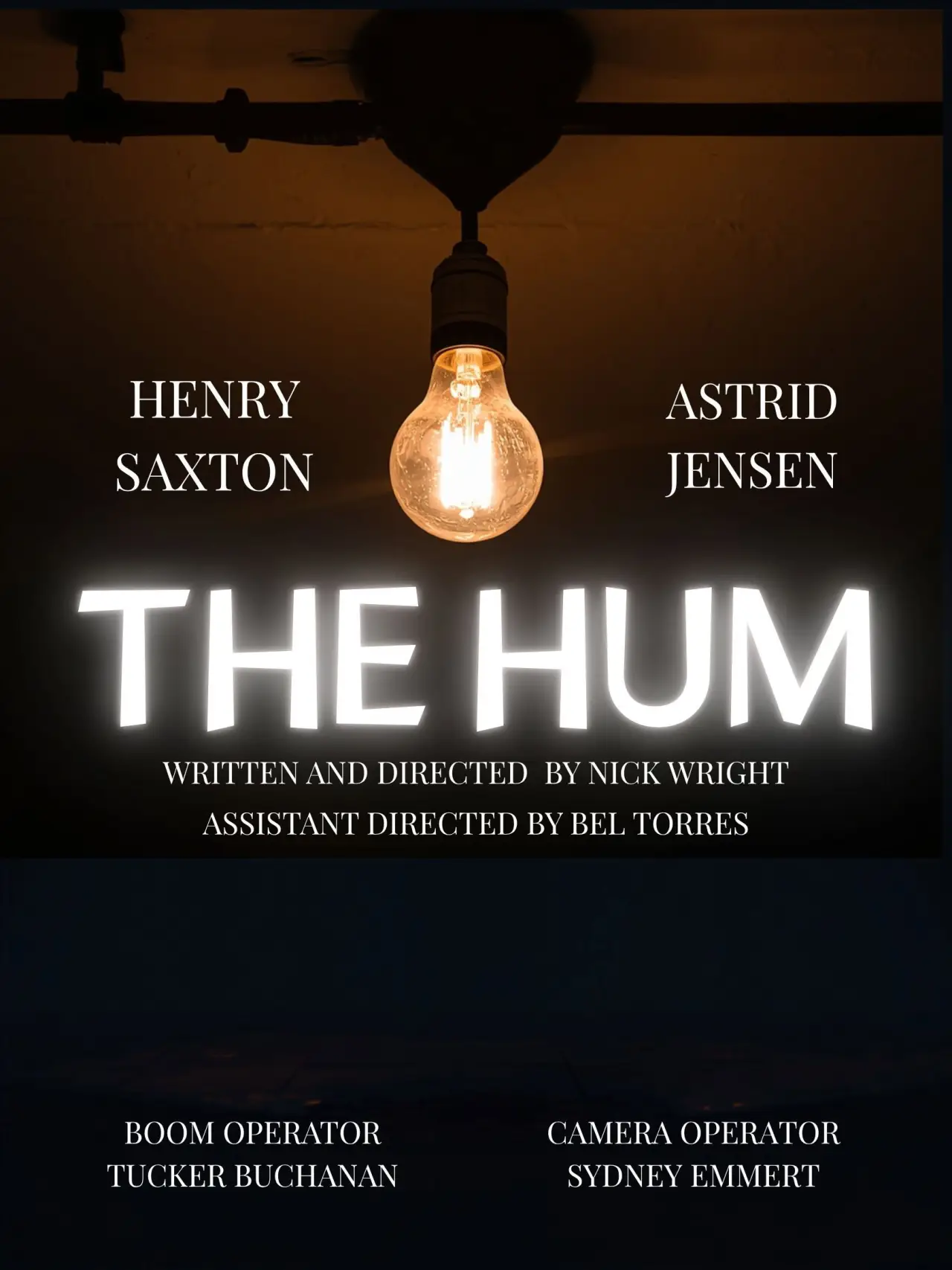 Movie poster "THE HUM"