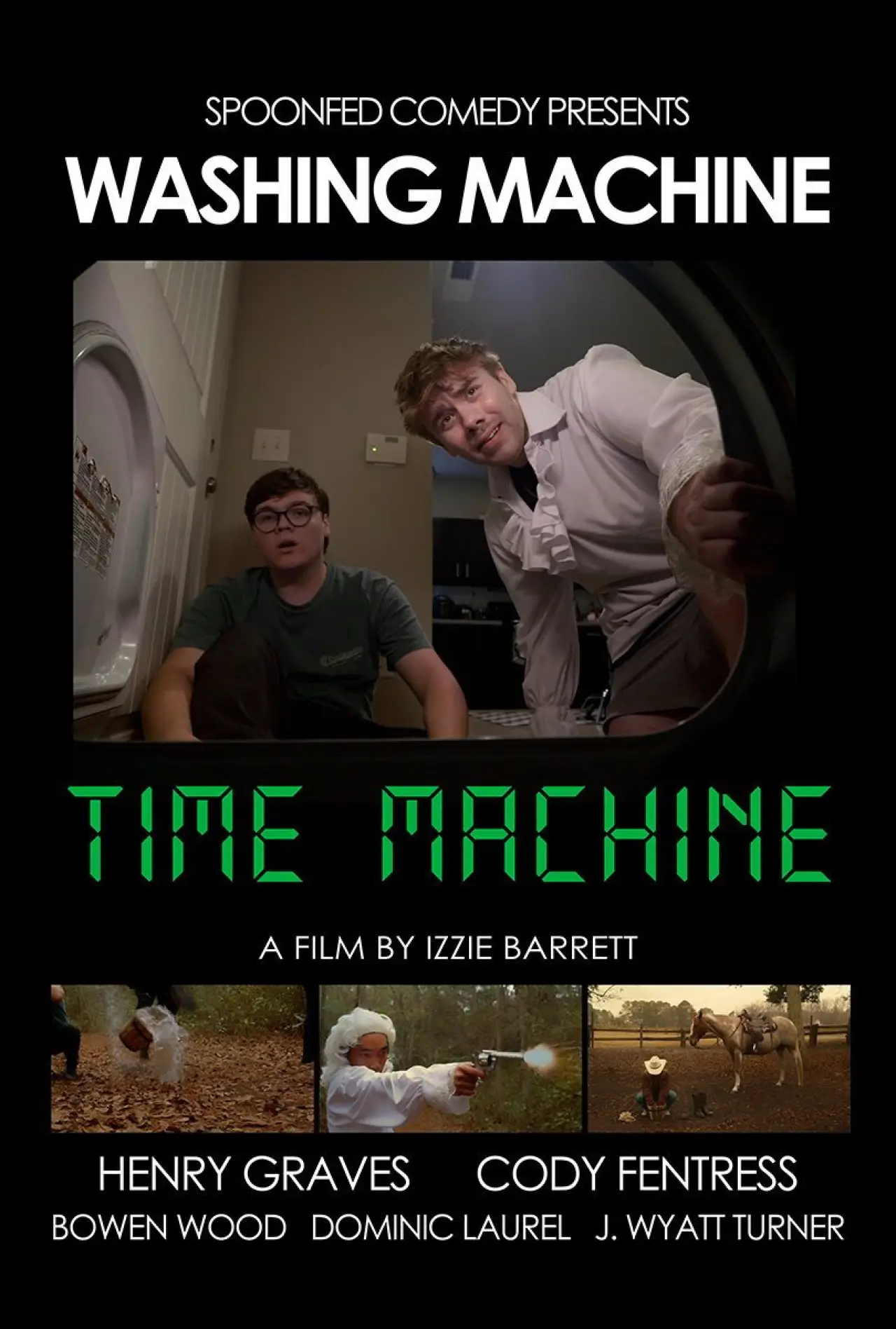 Movie poster "Washing Machine Time Machine"