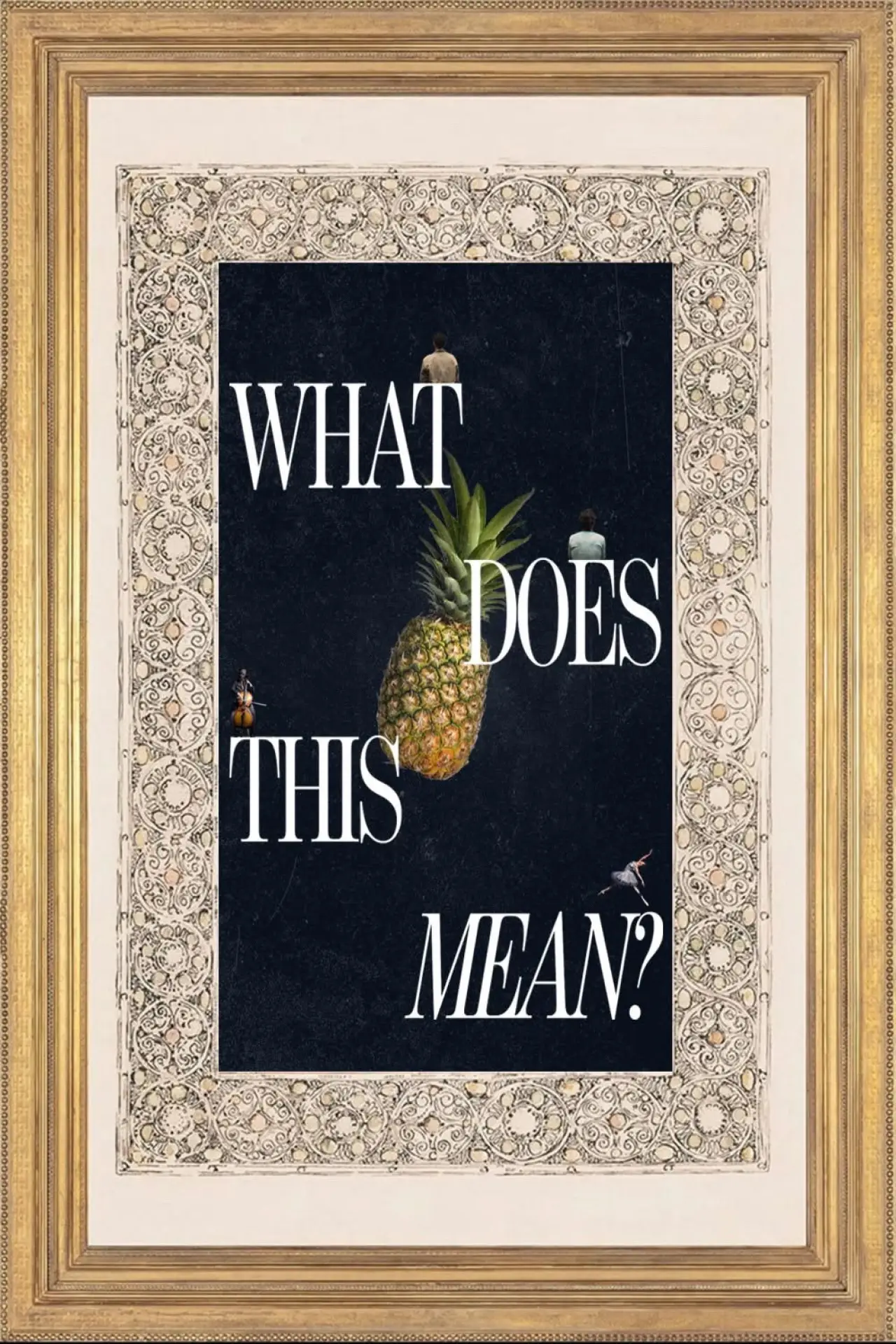 Movie poster "What Does This Mean?"