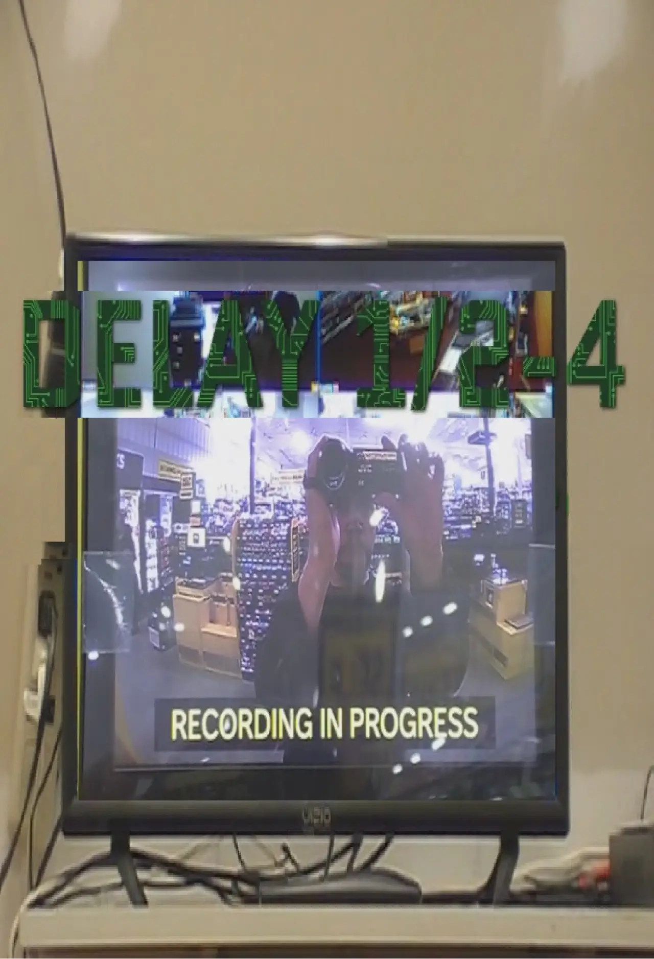 Movie poster "Delay 1/2-4"