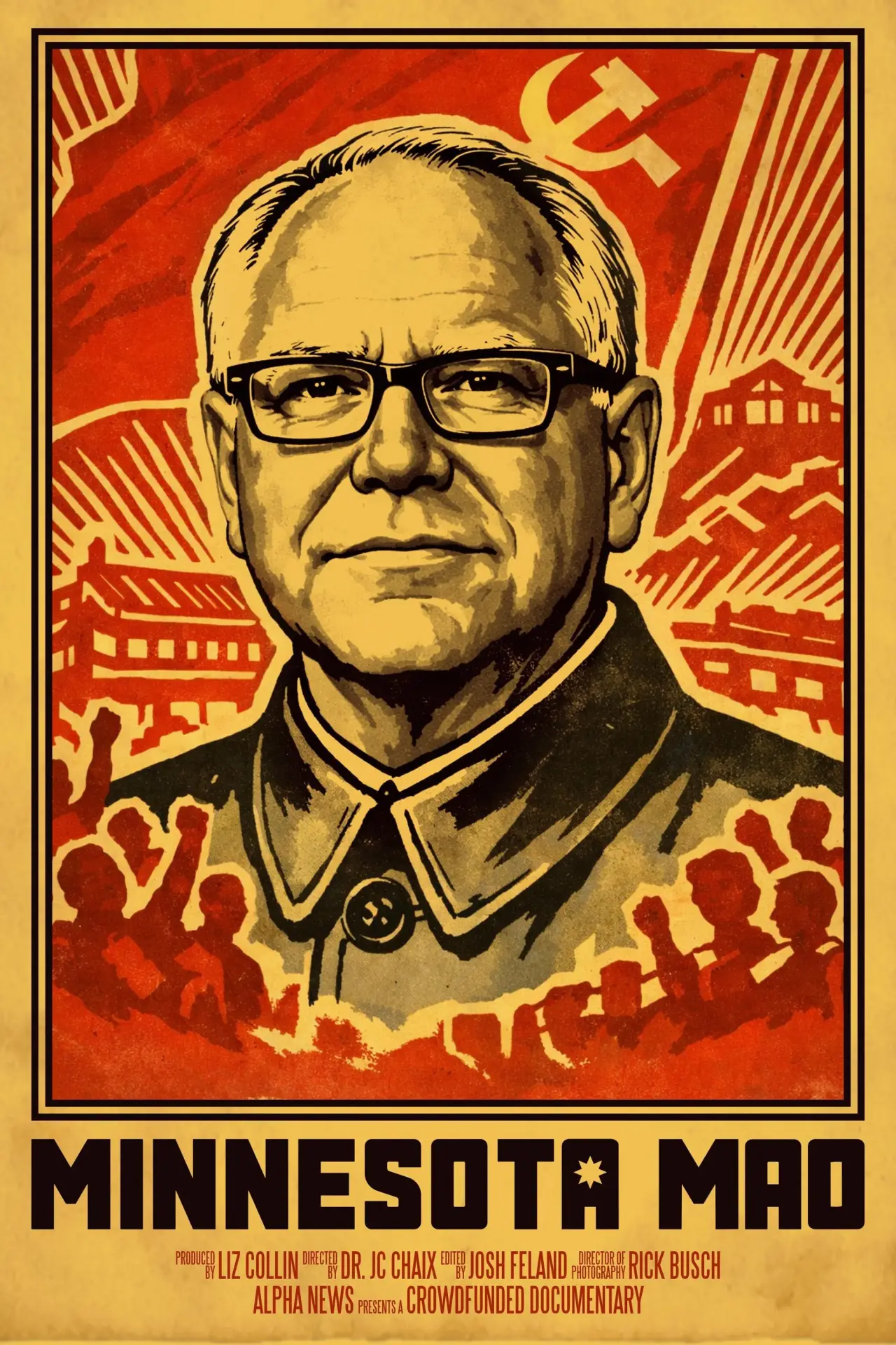 Movie poster "Minnesota Mao"
