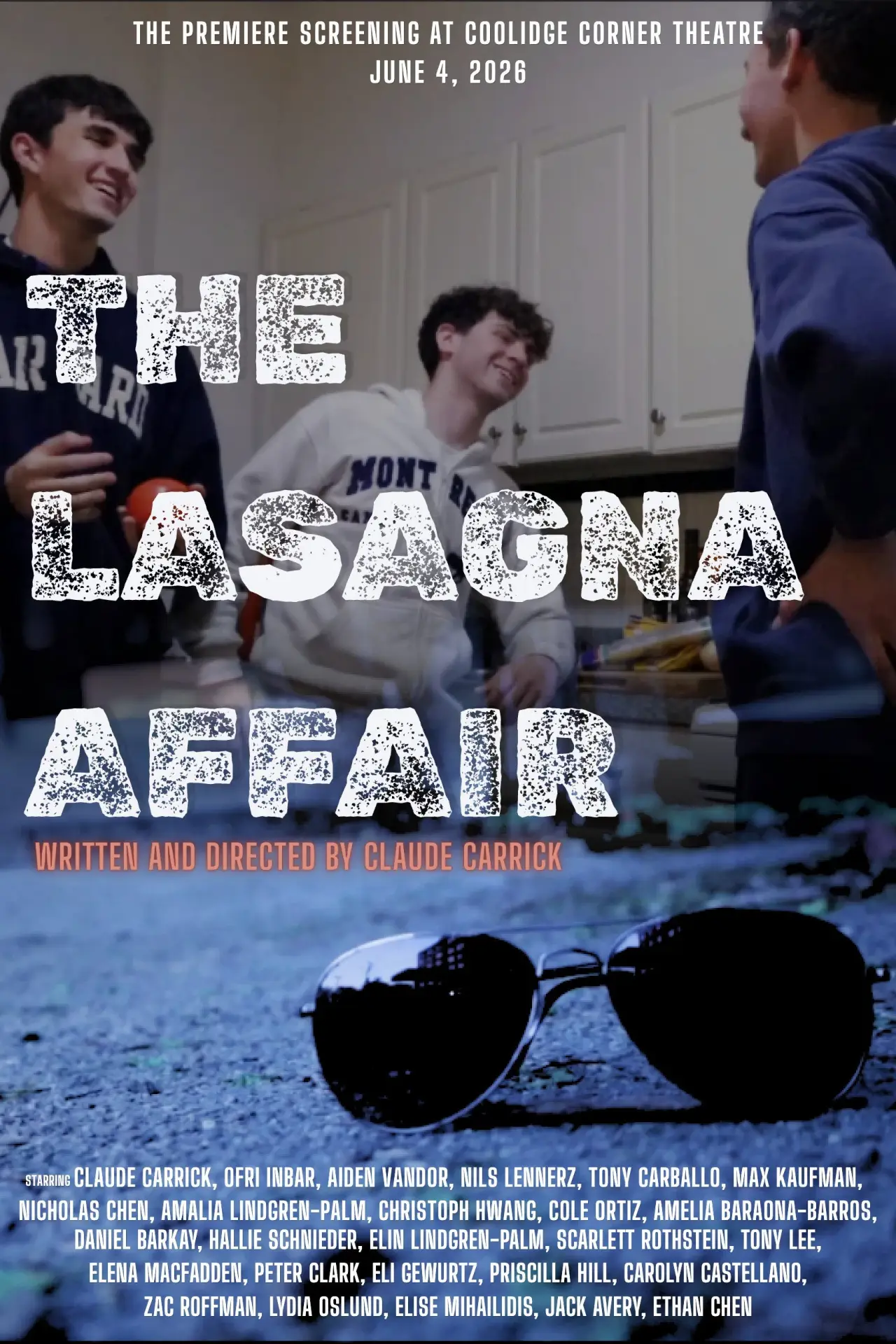 Movie poster "The Lasagna Affair"