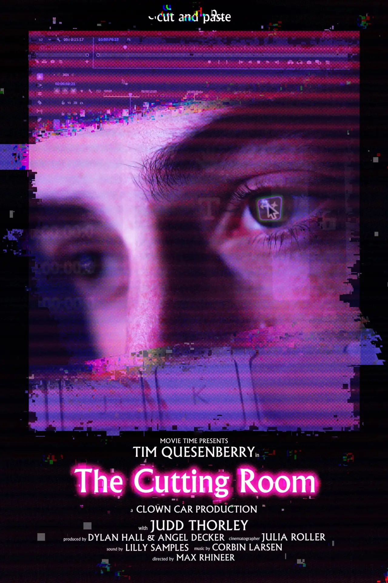 Movie poster "The Cutting Room"