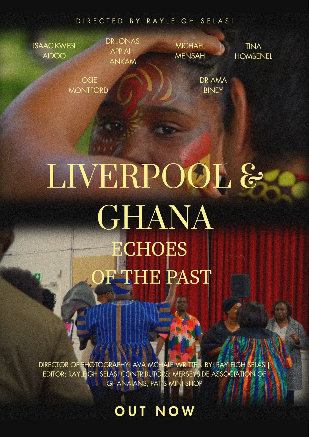 Movie poster "Liverpool & Ghana: Echoes of The Past"