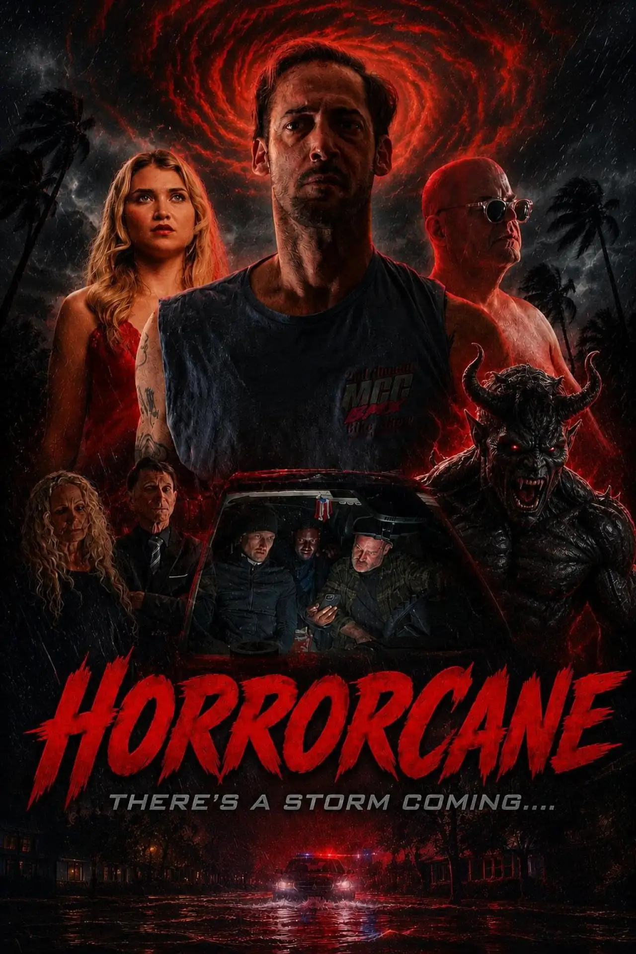 Movie poster "Horrorcane"
