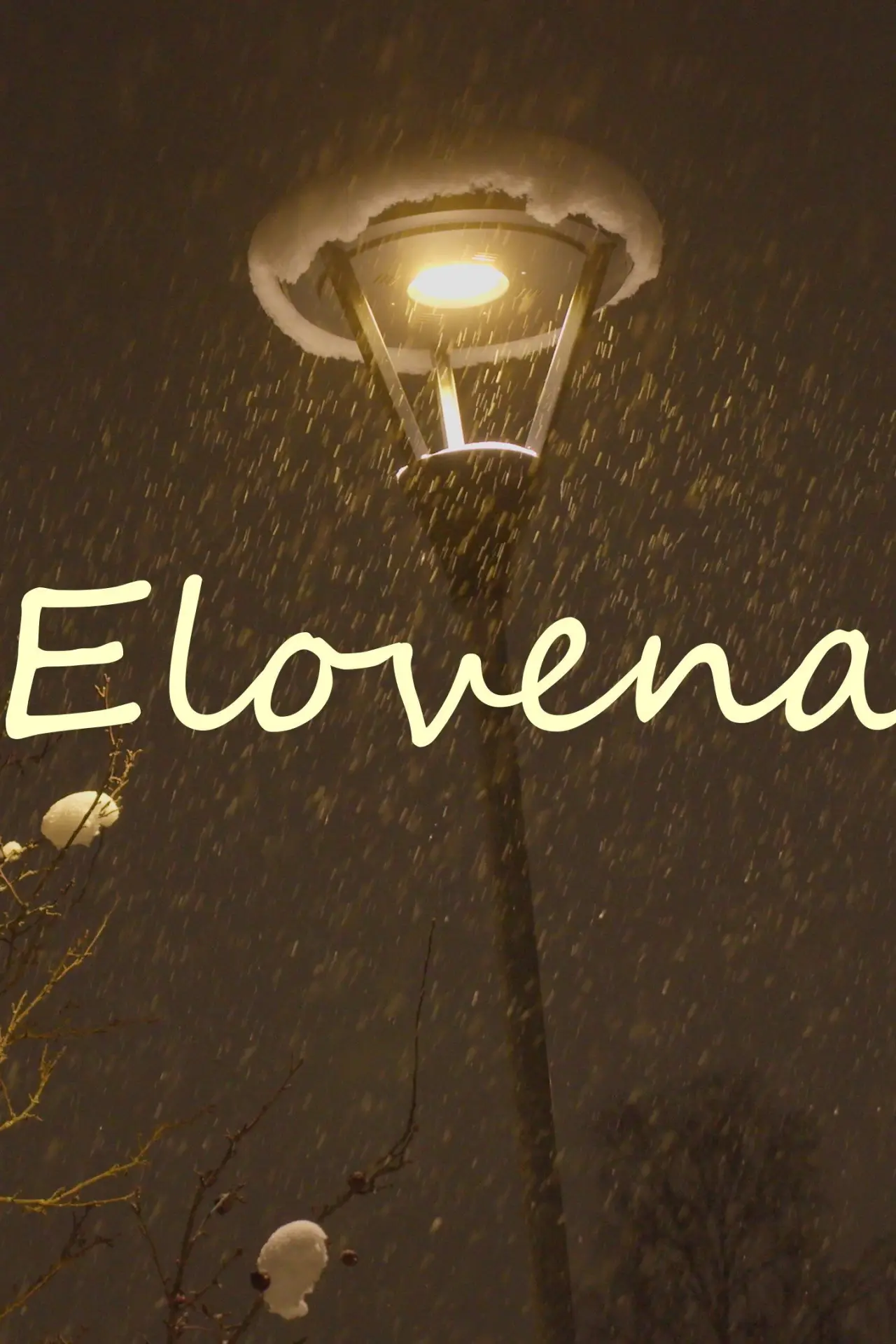 Movie poster "Elovena"