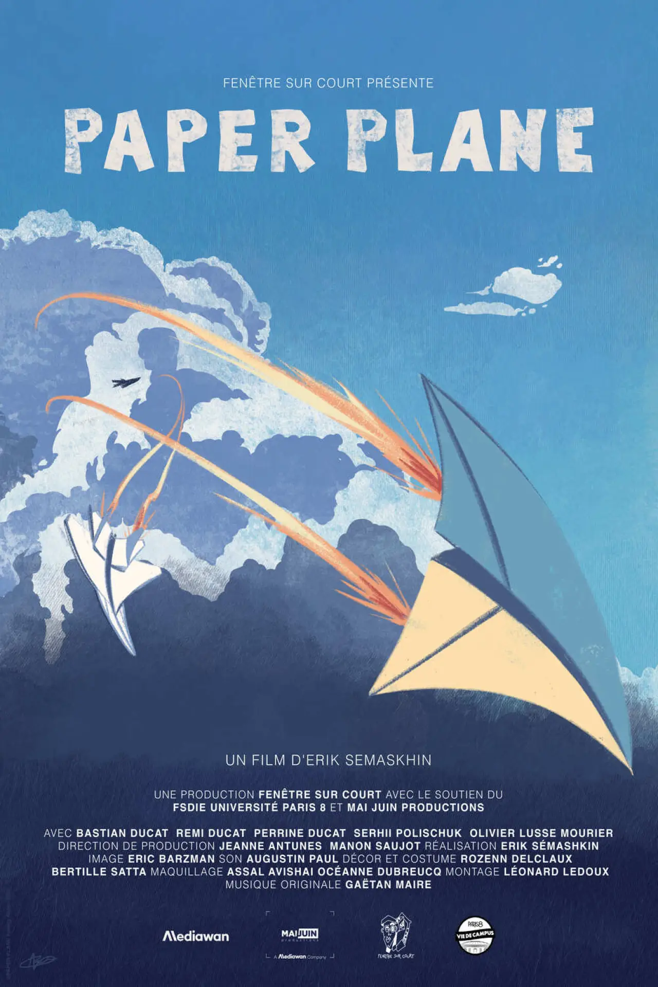 Movie poster "Paper Plane"