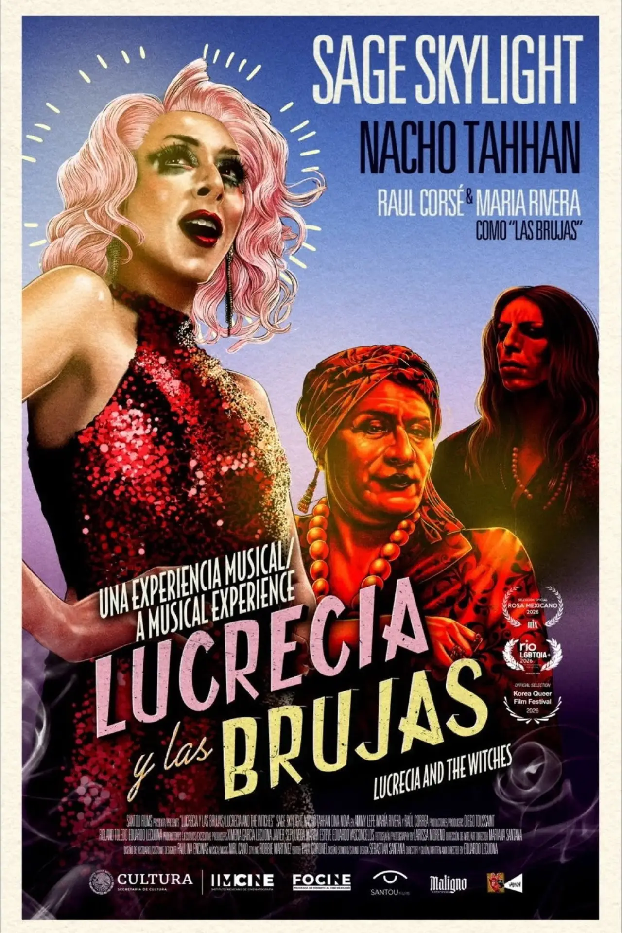 Movie poster "Lucrecia and the Witches"