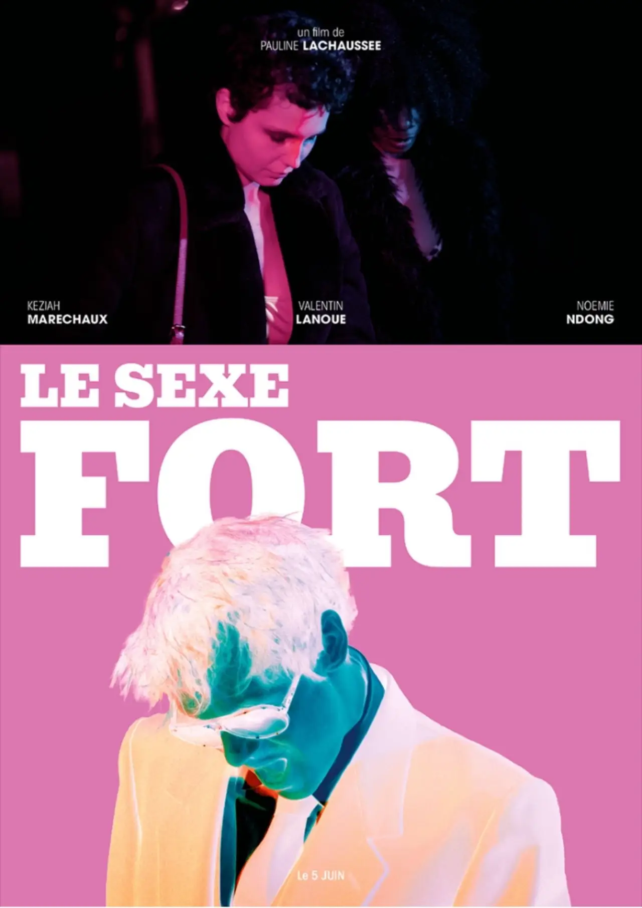 Movie poster "Le Sexe Fort"
