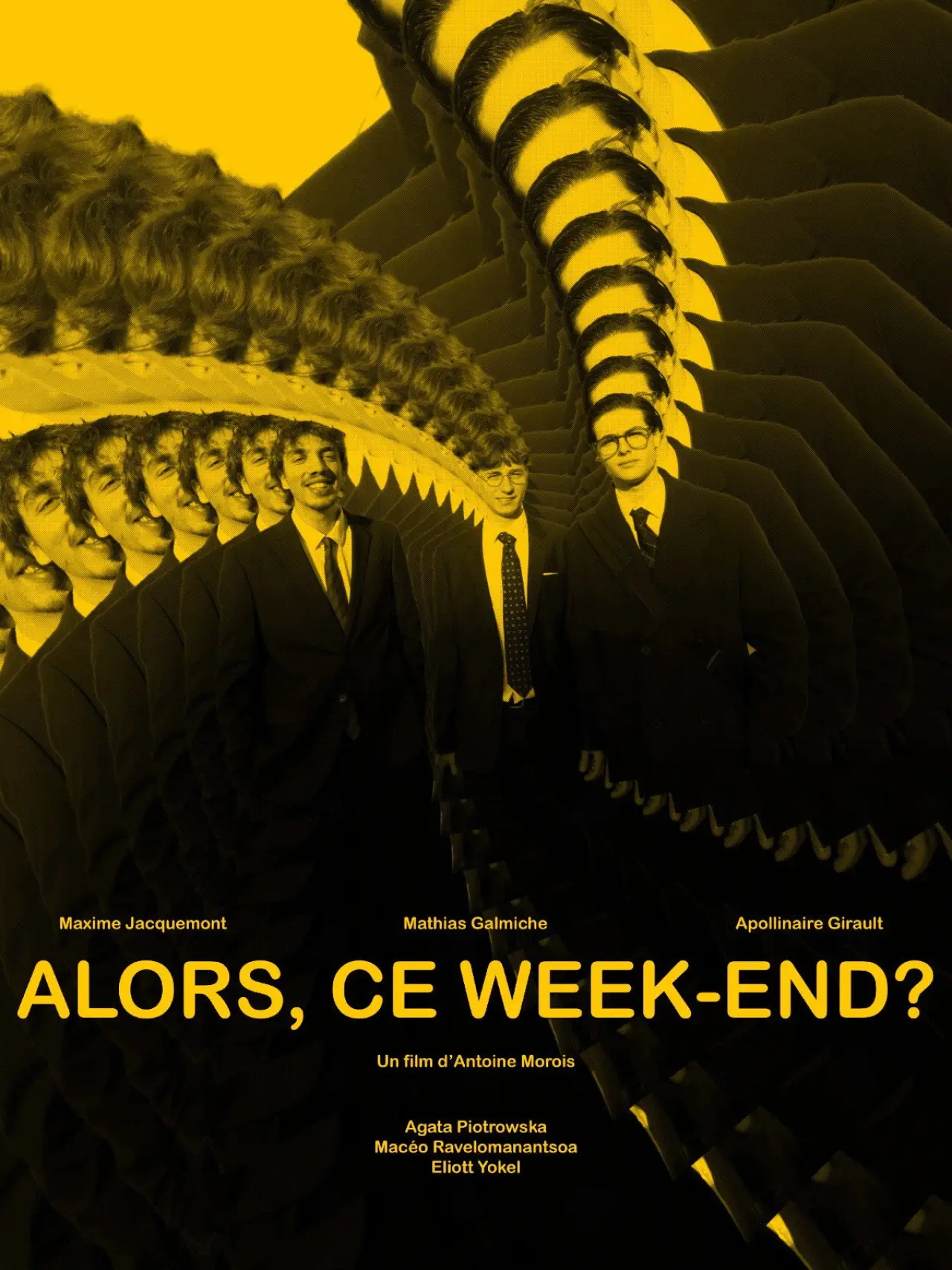 Movie poster "ALORS, CE WEEK-END ?"