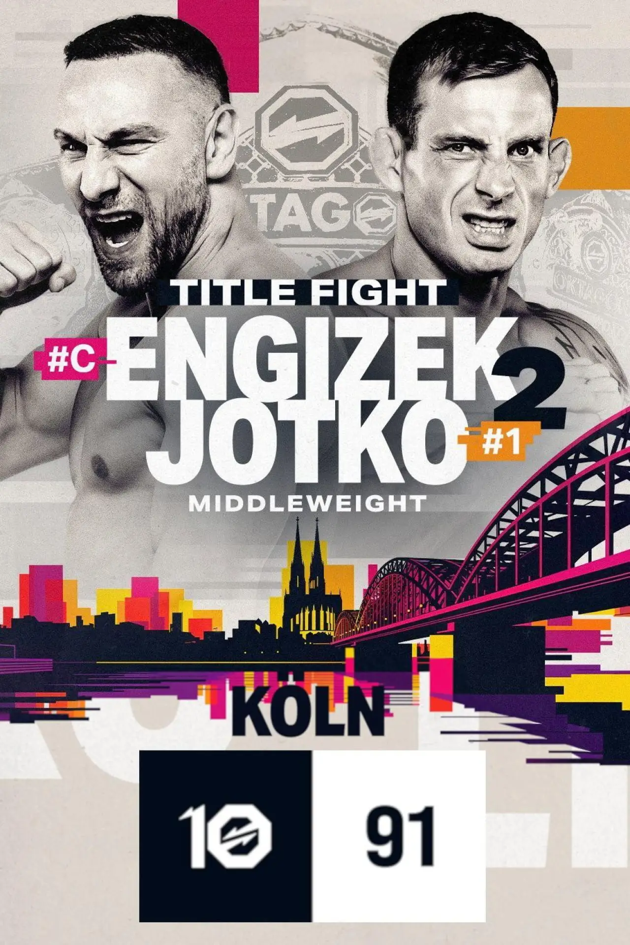 Movie poster "OKTAGON 91: Engizek vs. Jotko 2"