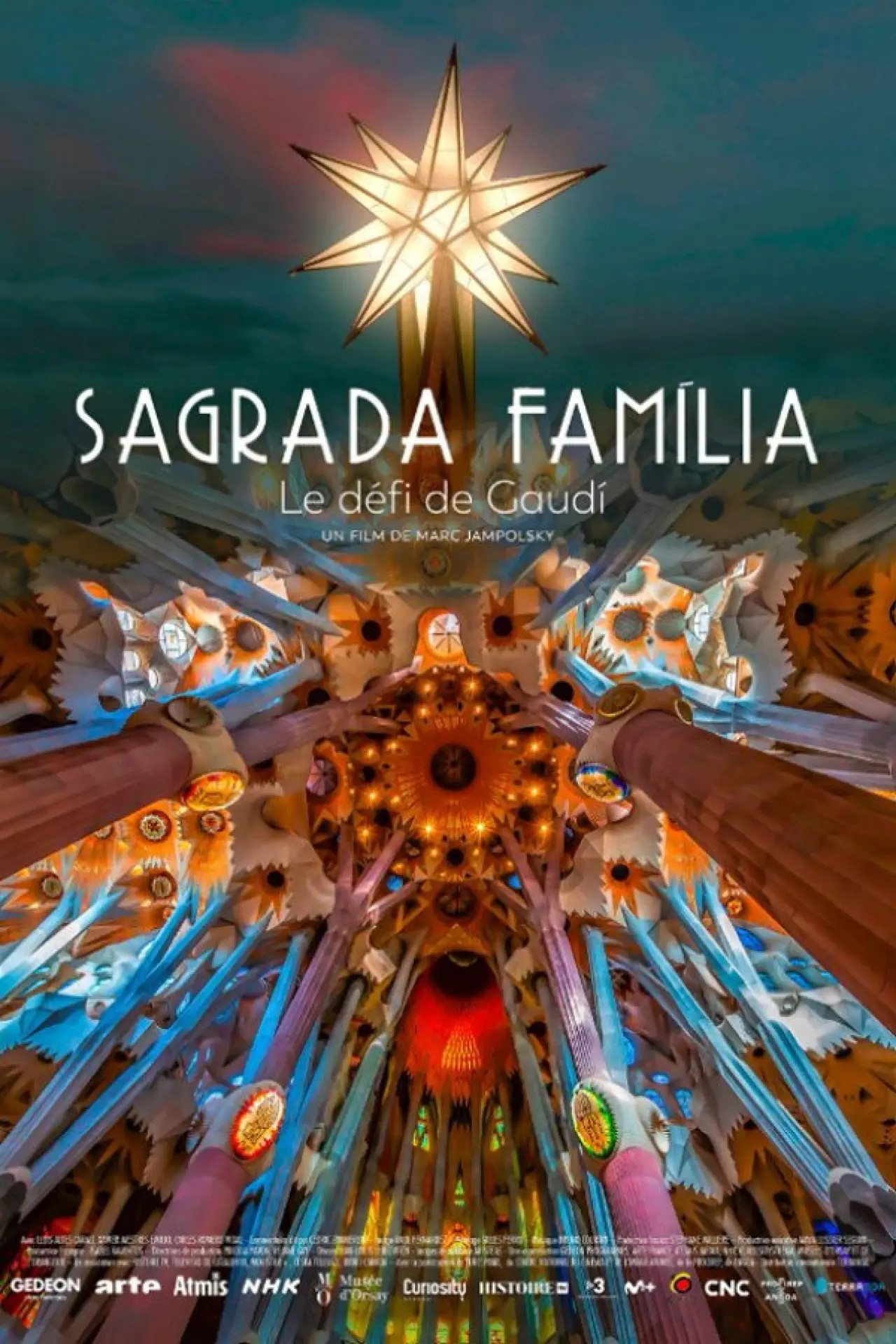 Movie poster "Sagrada Familia, le rêve achevé de Gaudi"
