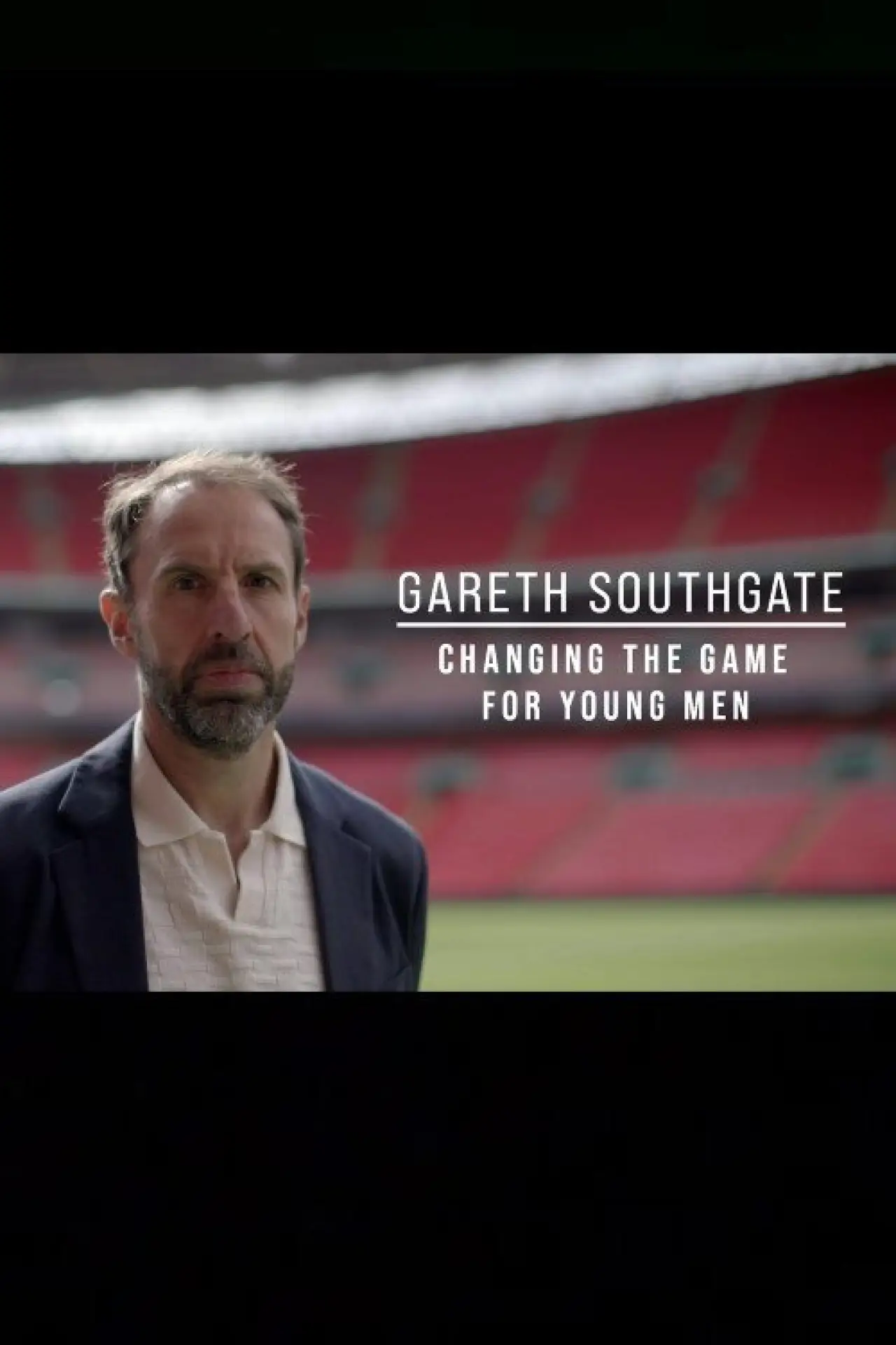 Movie poster "Gareth Southgate: Changing the Game for Young Men"