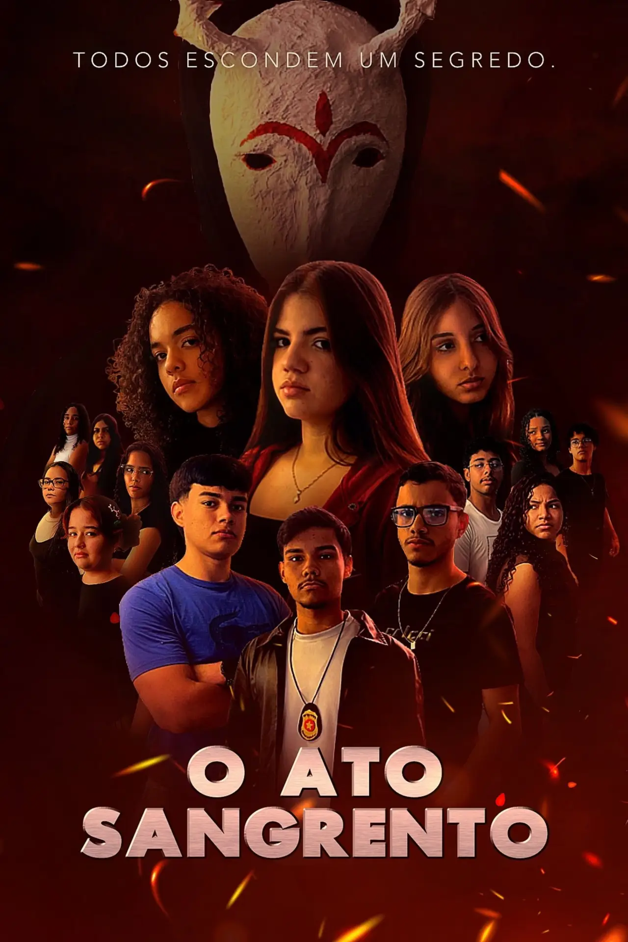 Movie poster "O Ato Sangrento"