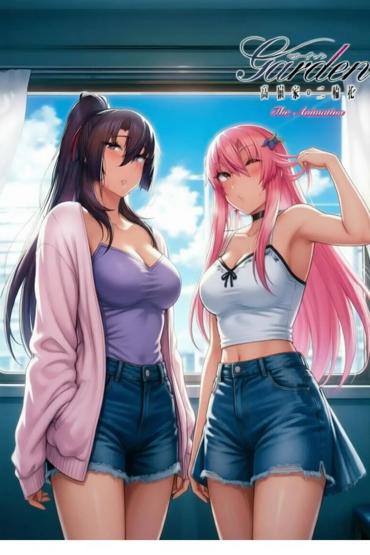 Movie poster "Garden ~高嶺家の二輪花~ THE ANIMATION"