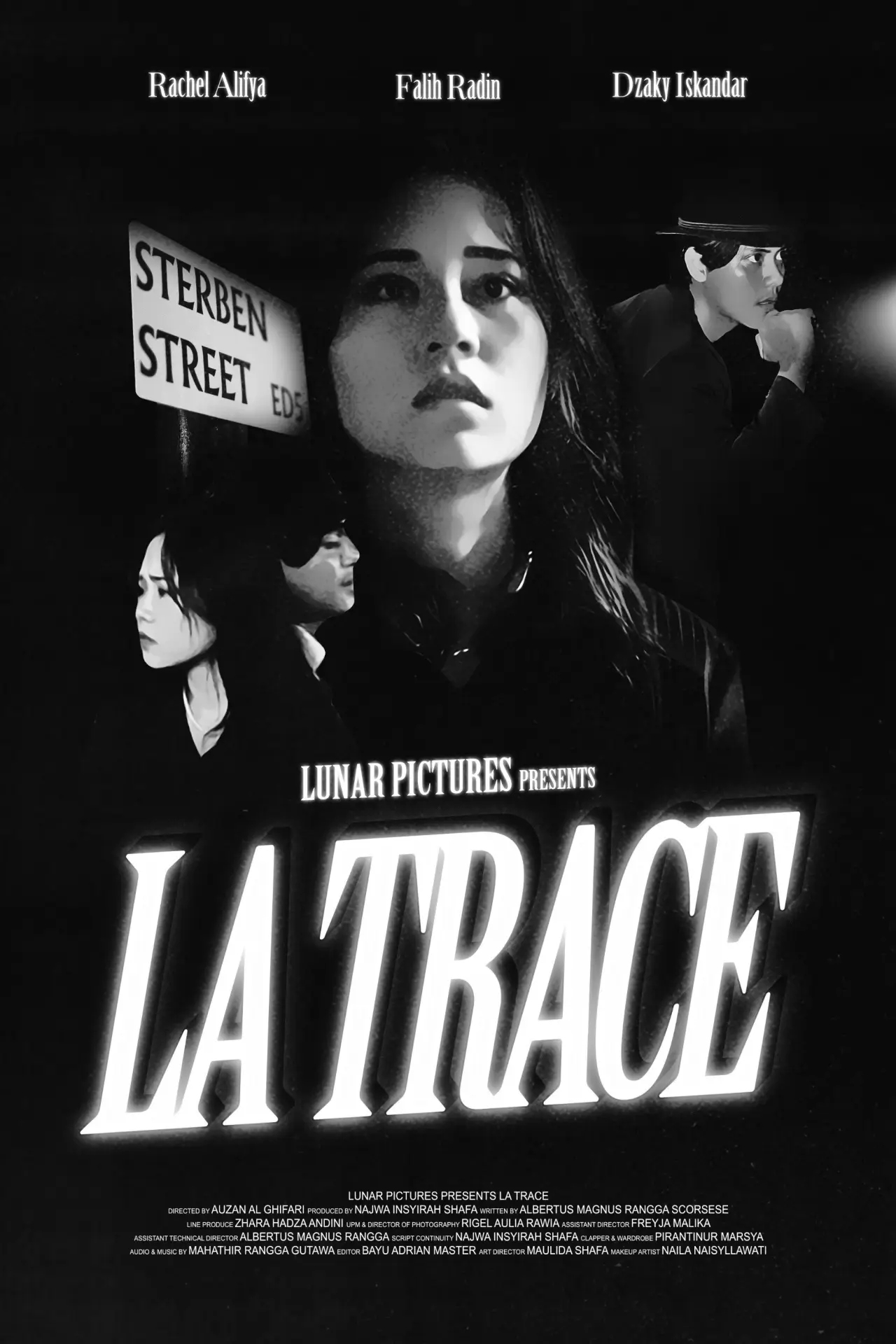 Movie poster "La Trace"