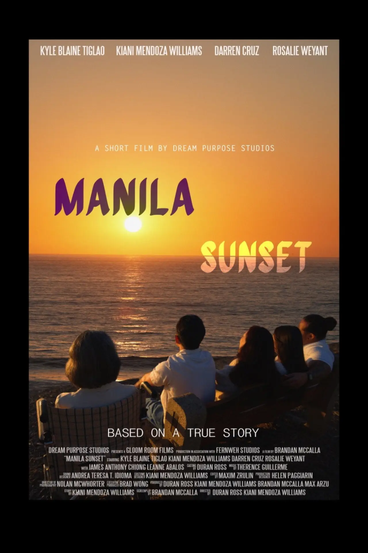 Movie poster "Manila Sunset"